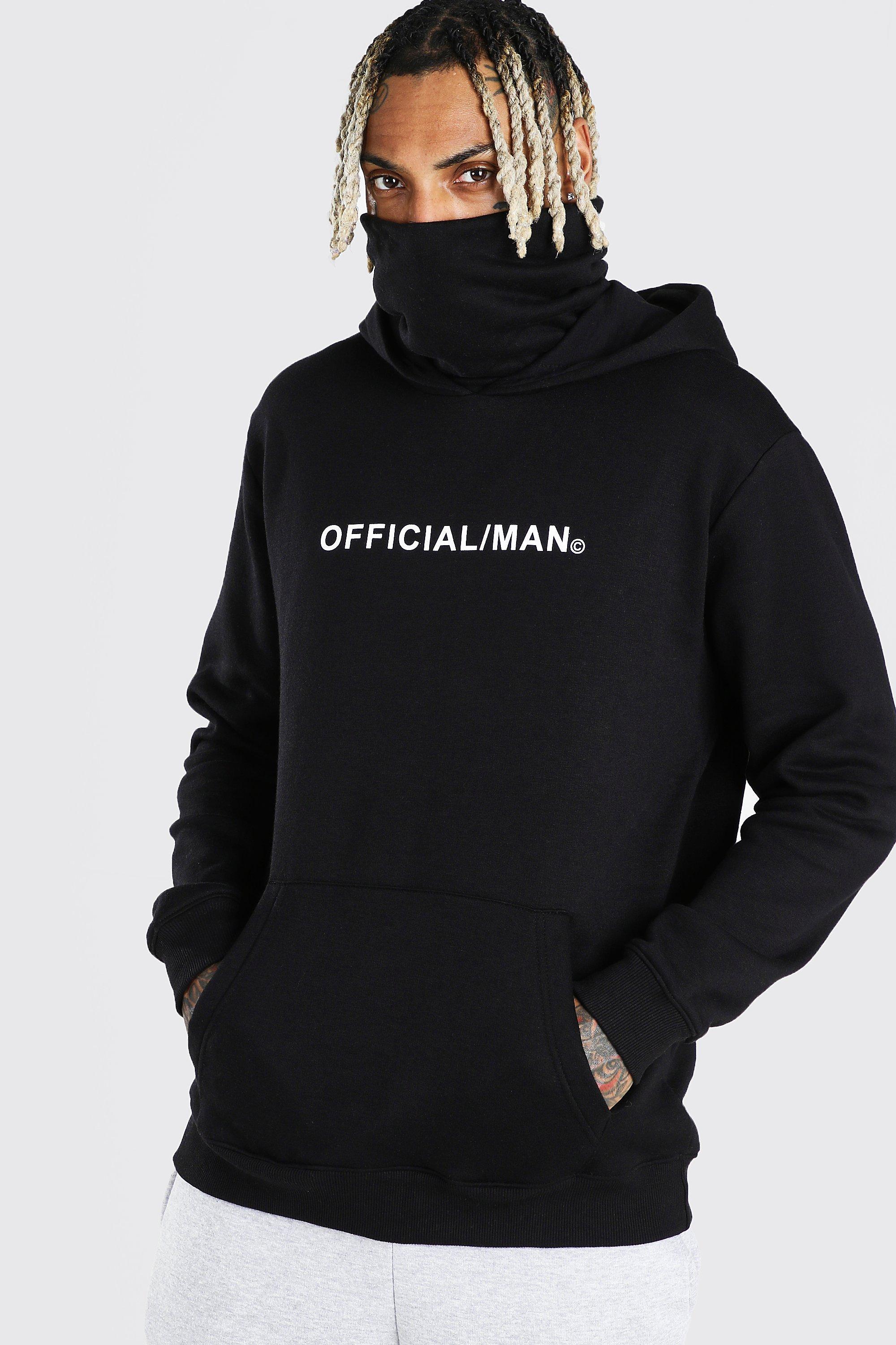 man snood hooded