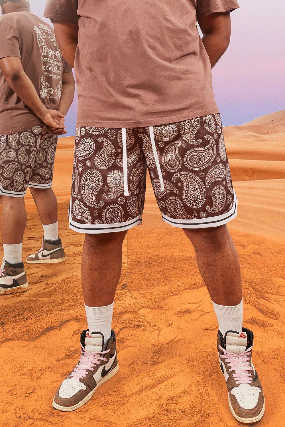 Mesh Bandana Basketball Shorts 