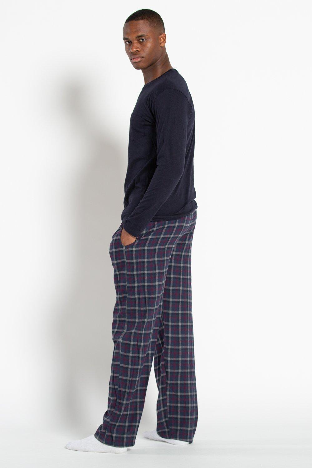 BoohooMAN Tokyo Laundry Cotton 2-piece Top And Check Trouser