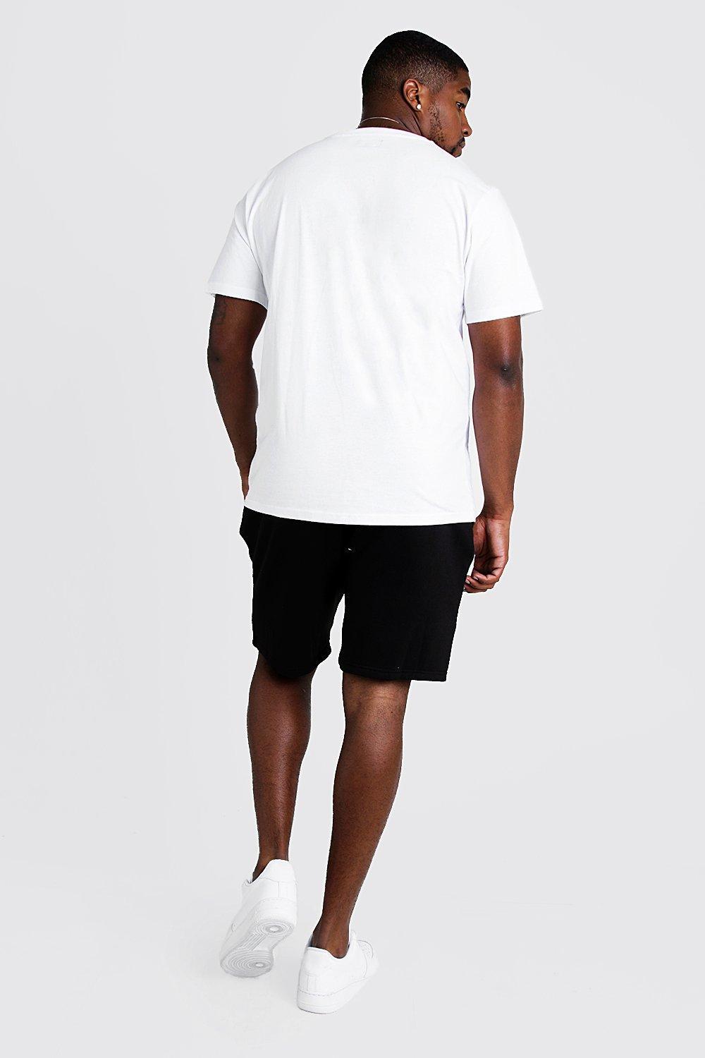 boohooman jogger shorts