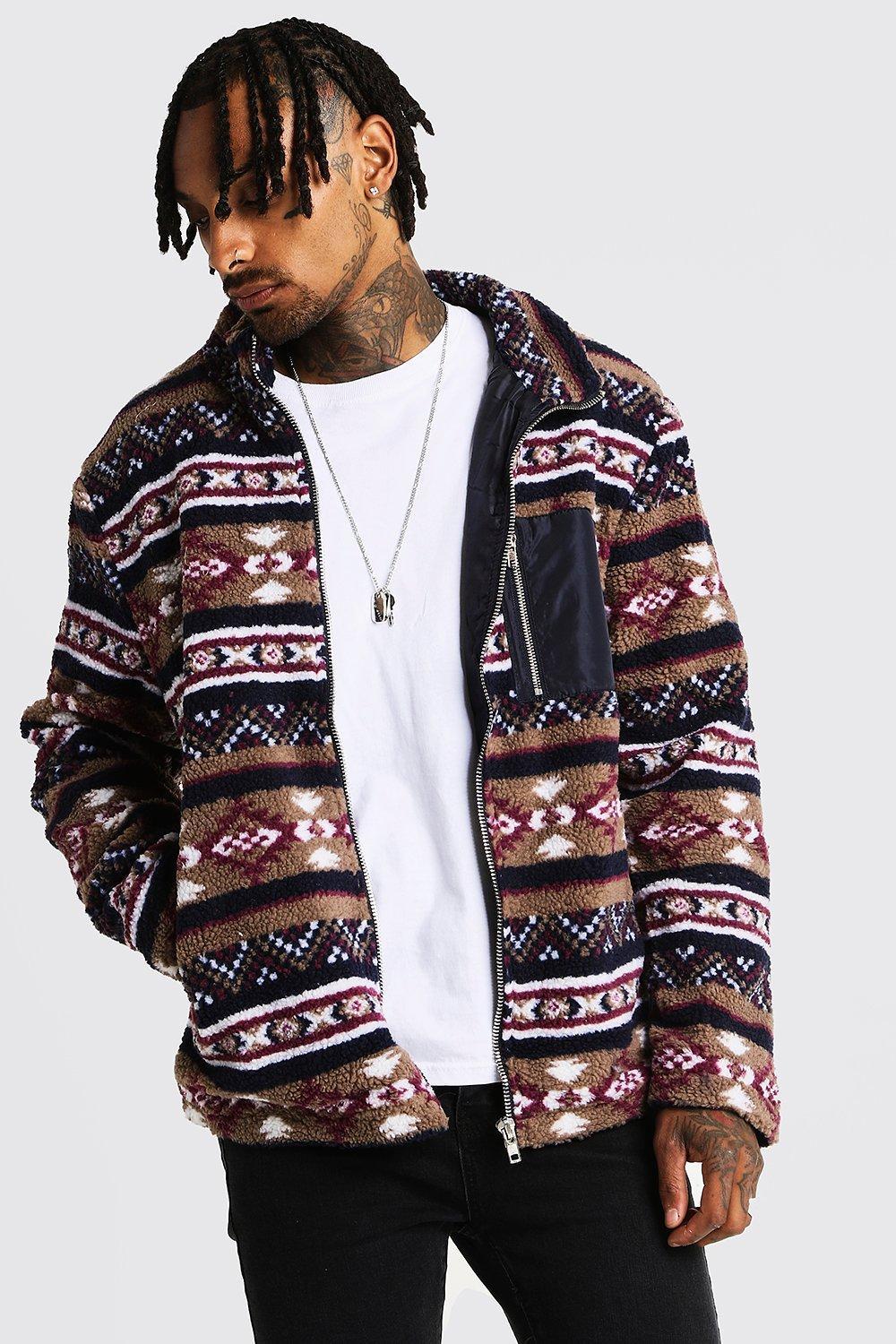 mens aztec jacket