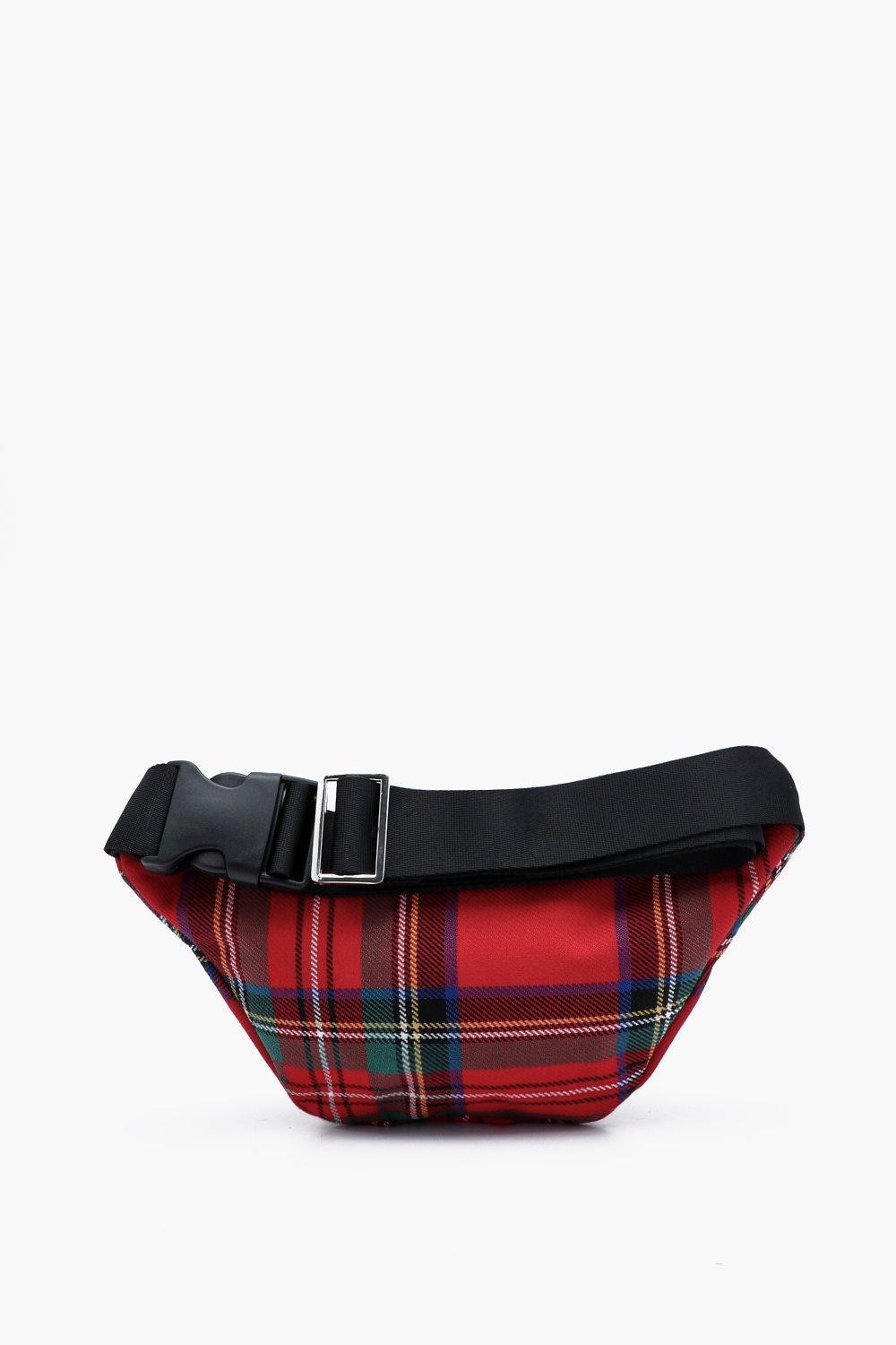 tartan bum bag