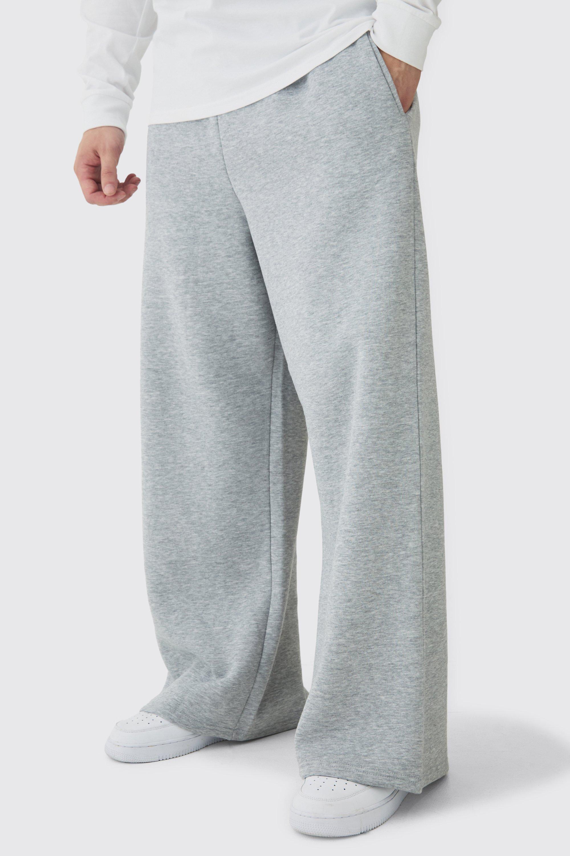 Sweatpants Tall Mens Tracksuits Wide Leg Joggers Boohoo Mens
