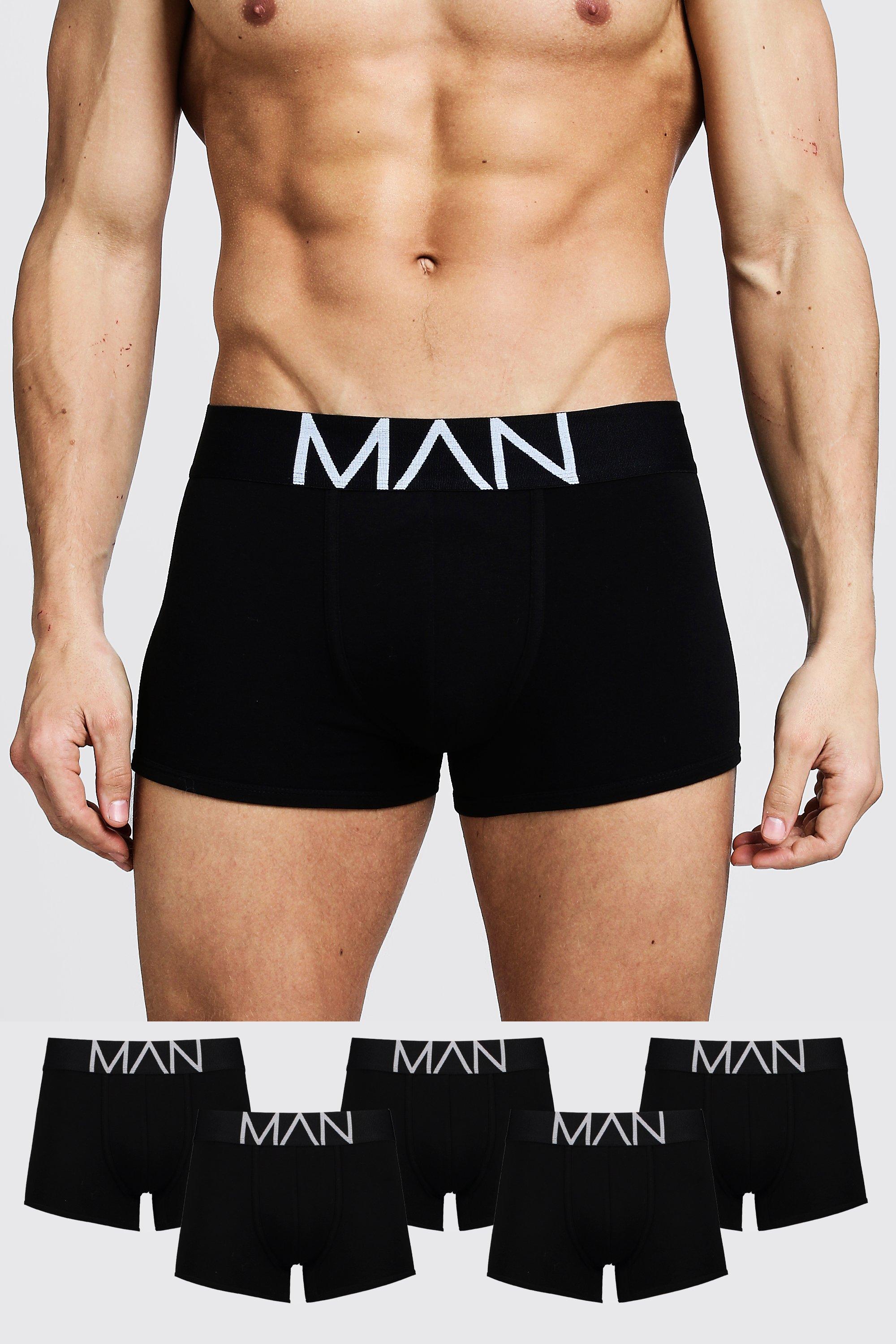 boohooman black joggers