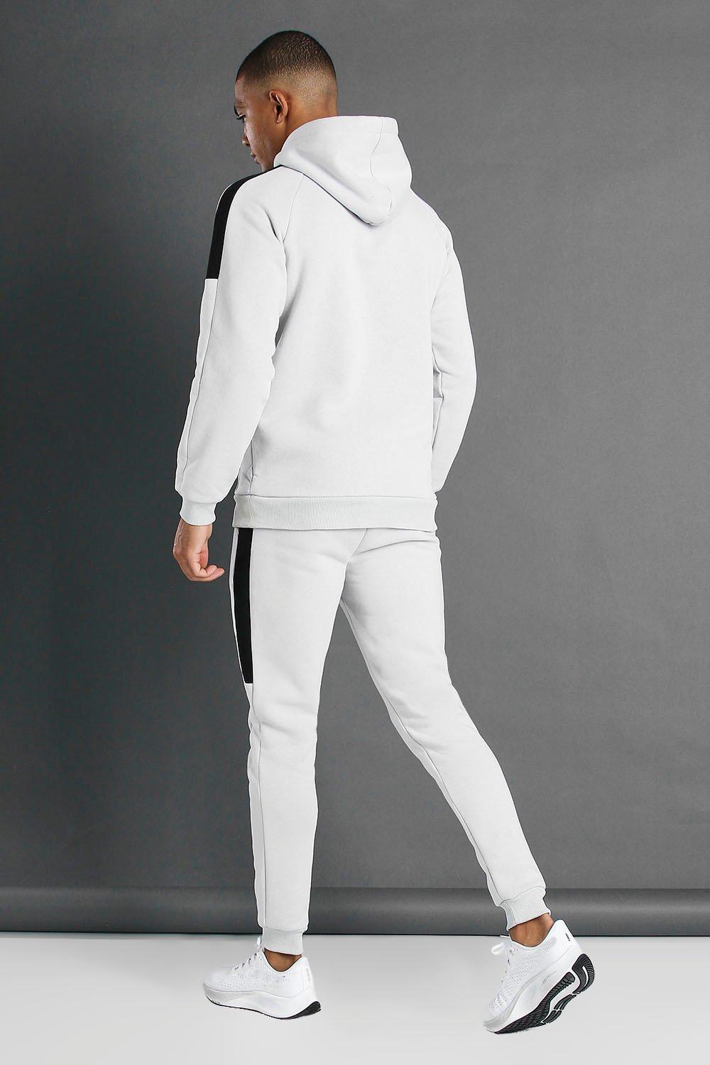 boohooman grey joggers