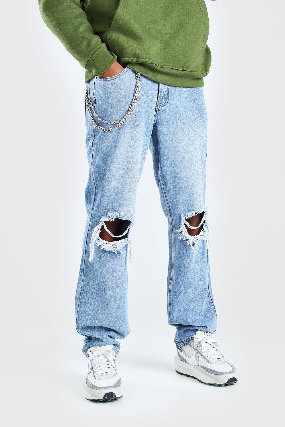 Boohooman baggy jeans Clearance