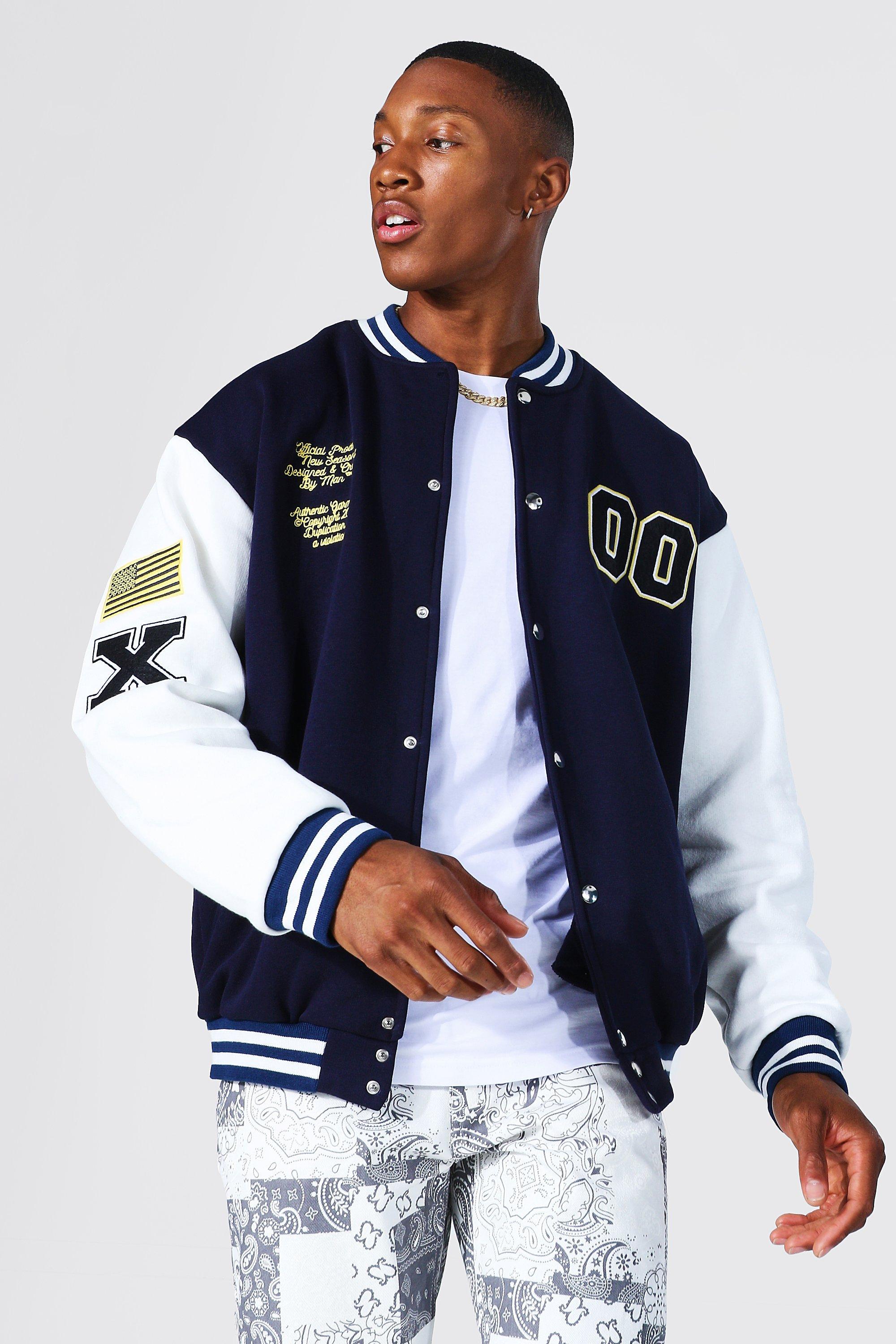bomber jersey jacket