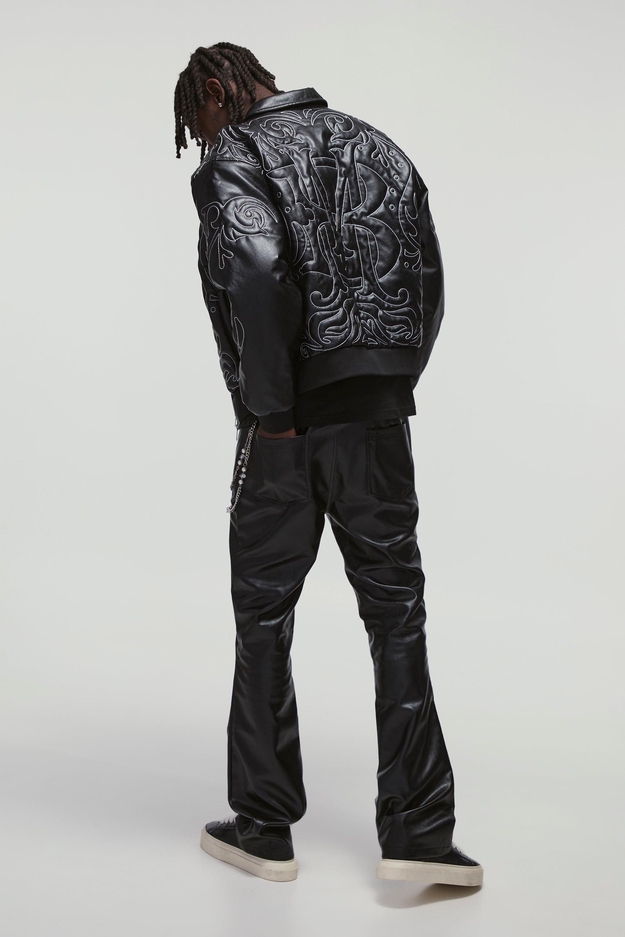 Ppsnabha Formal Attire White Long Sleeve Ppsnabha Next Pu Trousers