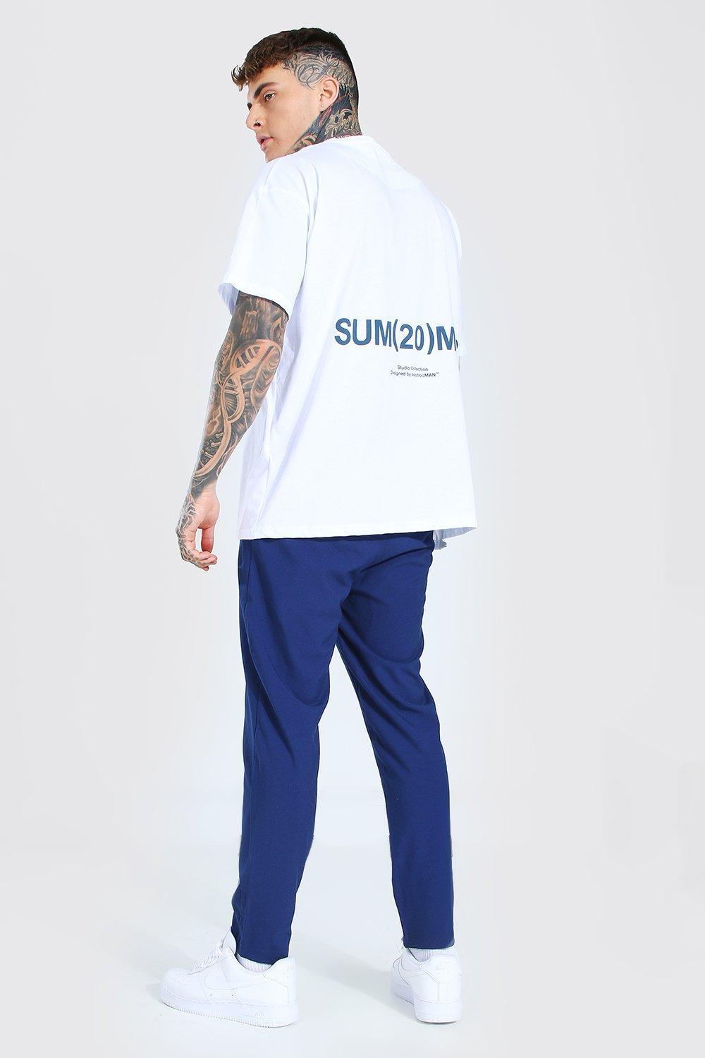 Skinny Plain Smart Jogger Trouser 