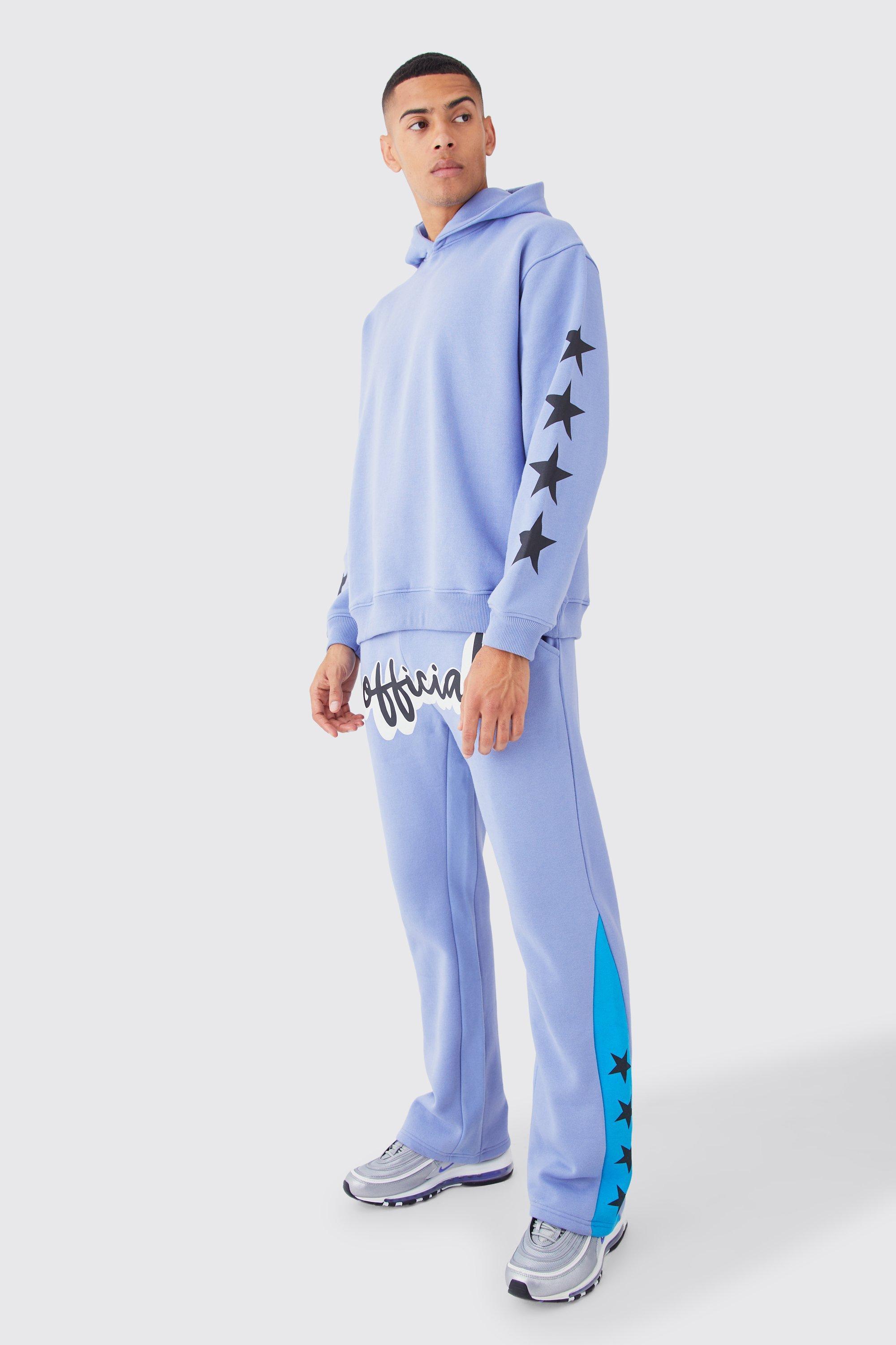 Boohooman 2025 blue tracksuit