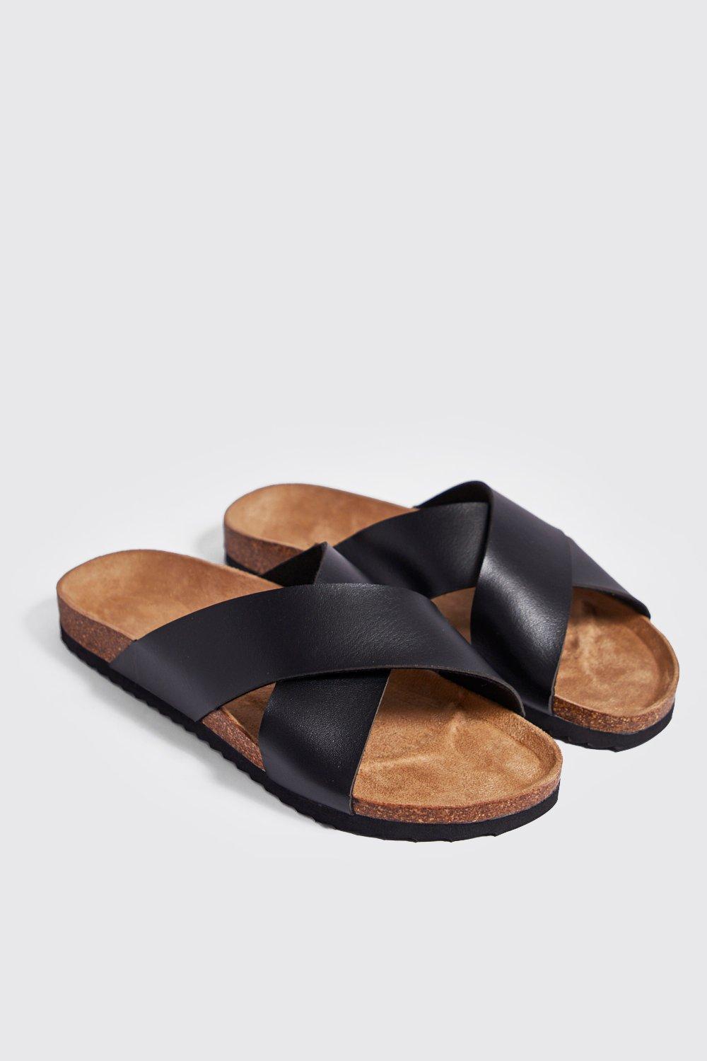 2 strap footbed sandals