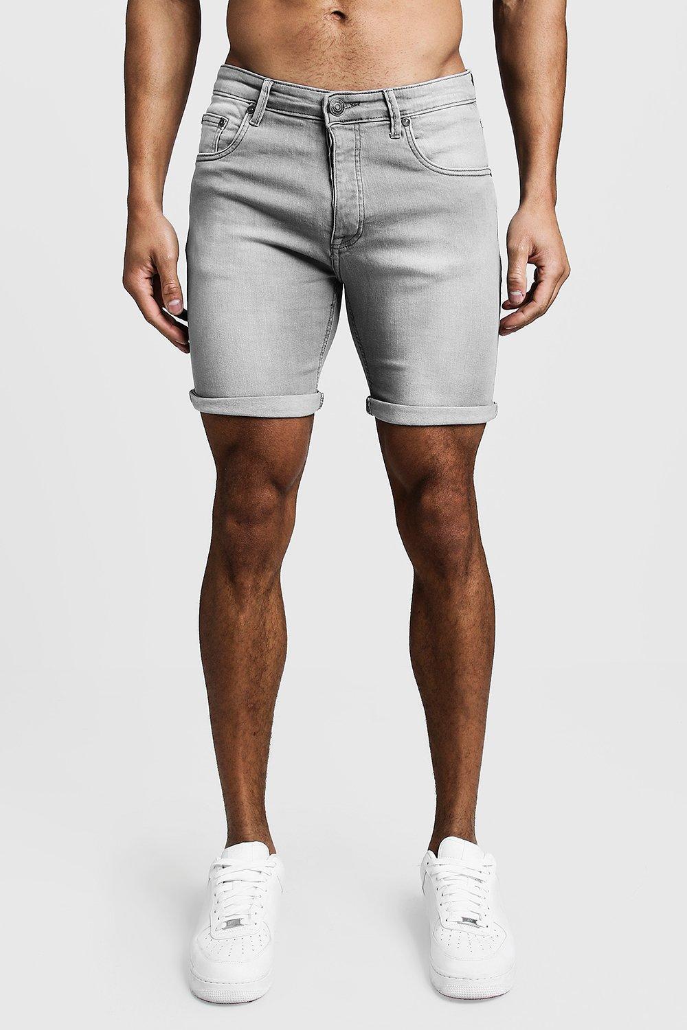 BoohooMAN 3 Pack Denim Shorts In Skinny Fit for Men - Lyst