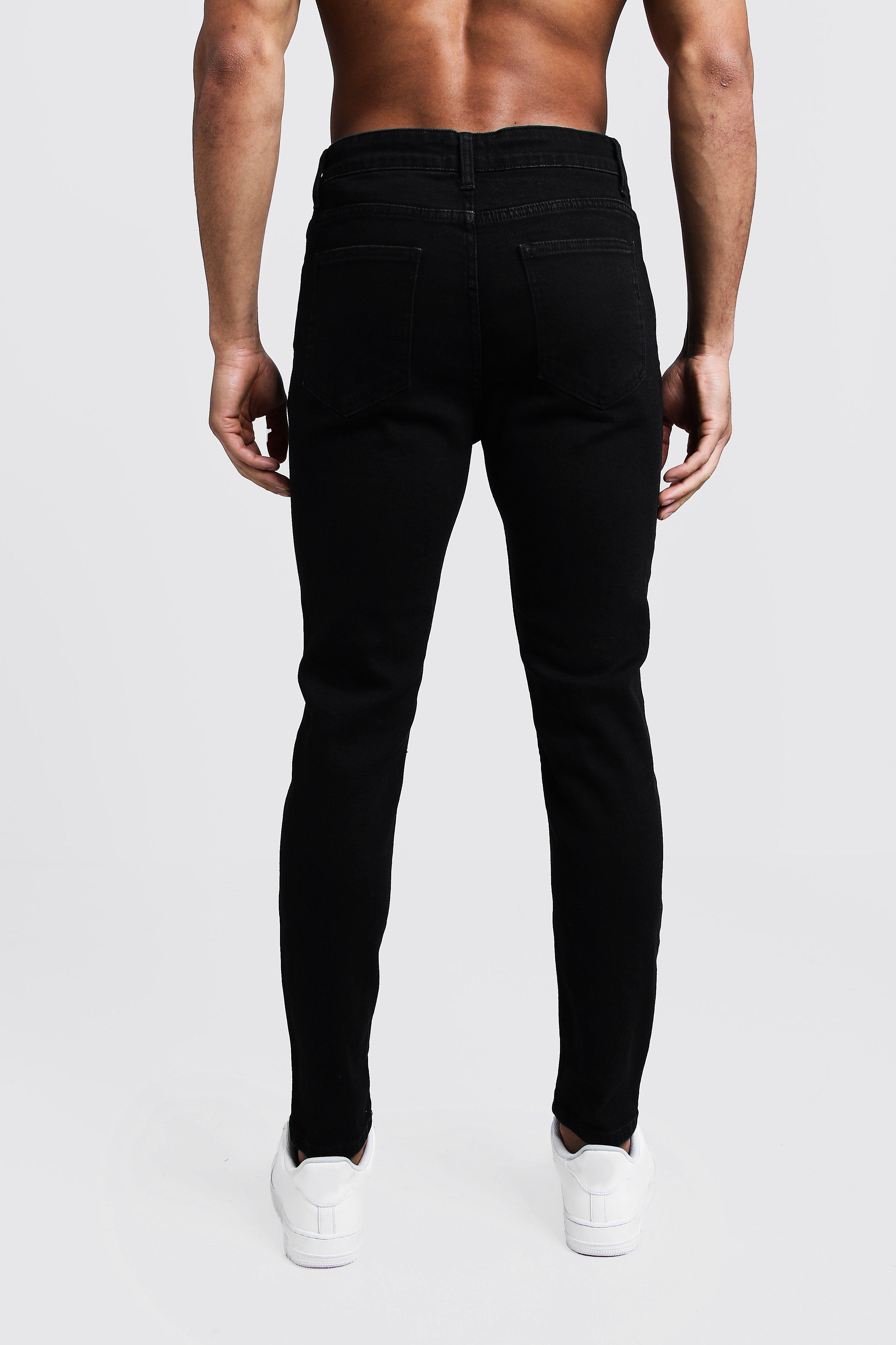 boohooman black jeans