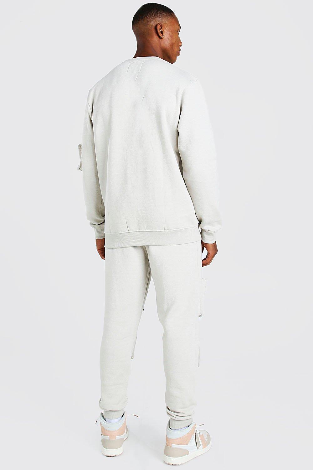 boohooman sweater tracksuit