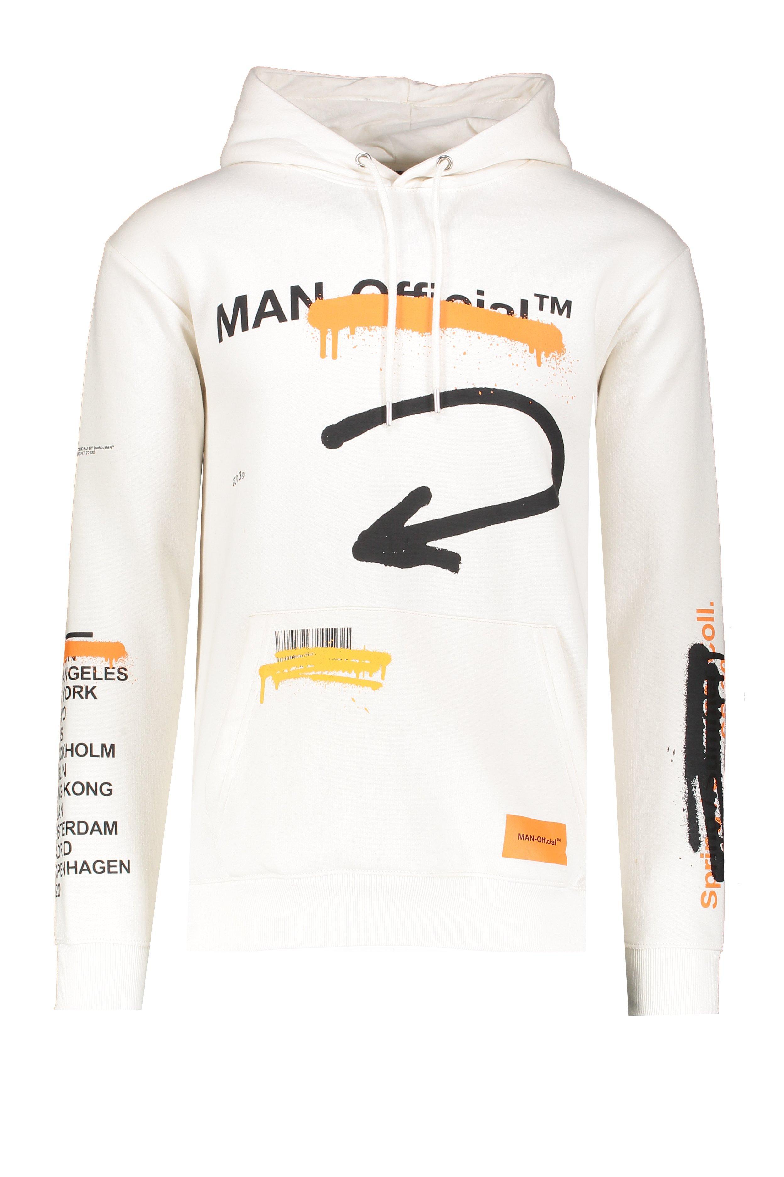 BoohooMAN Man Official Graffiti Print Hoodie for Men Lyst
