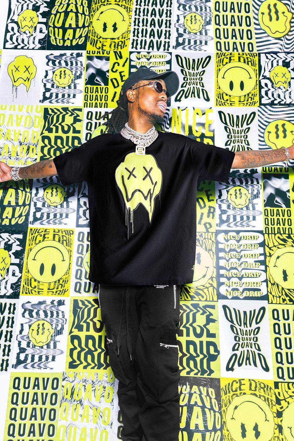 BoohooMAN Denim Quavo Oversized Drip 