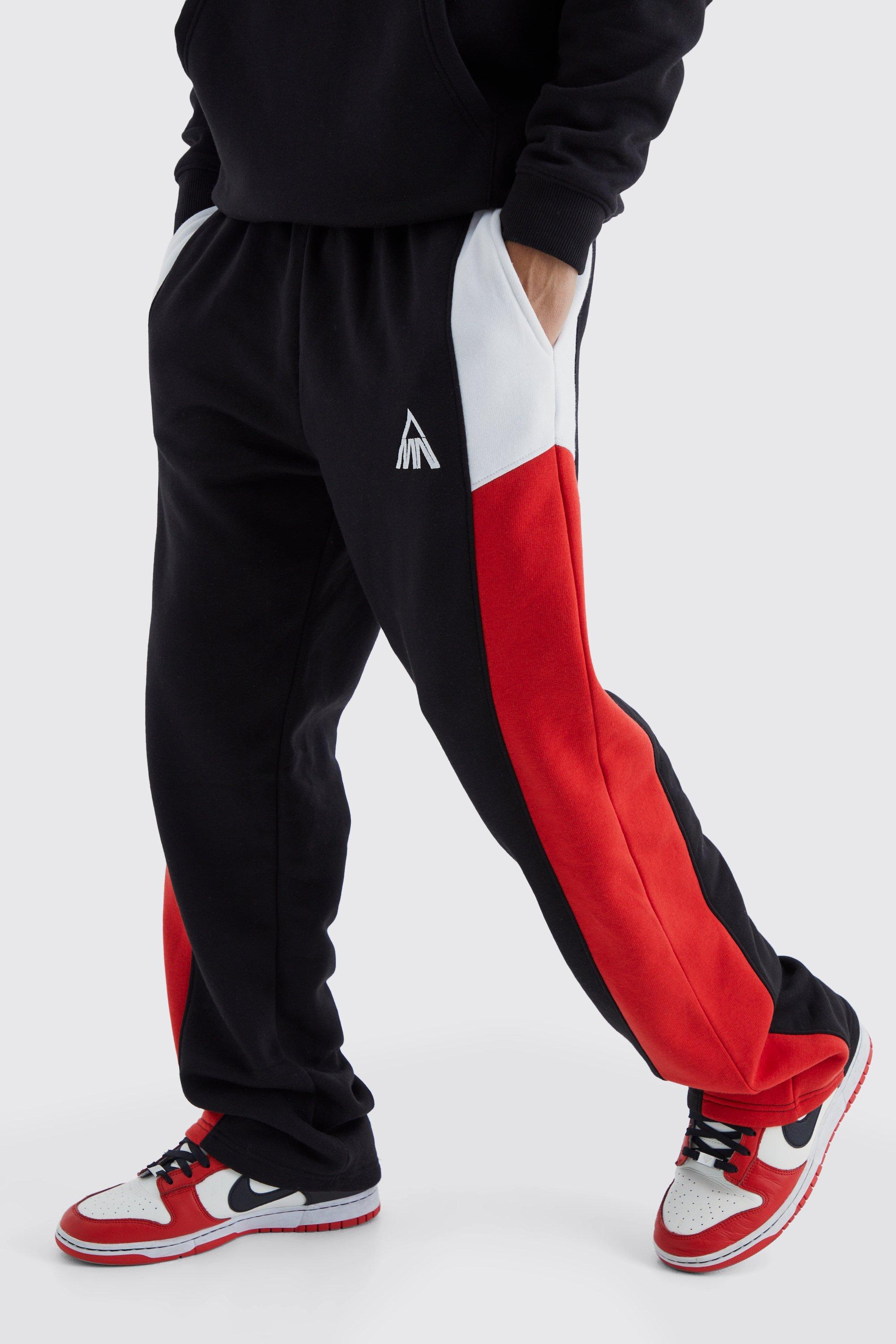 Boohooman outlet tracksuit bottoms