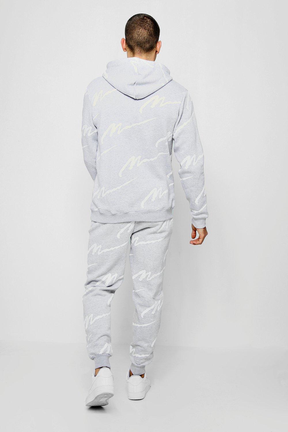 boohooman grey joggers