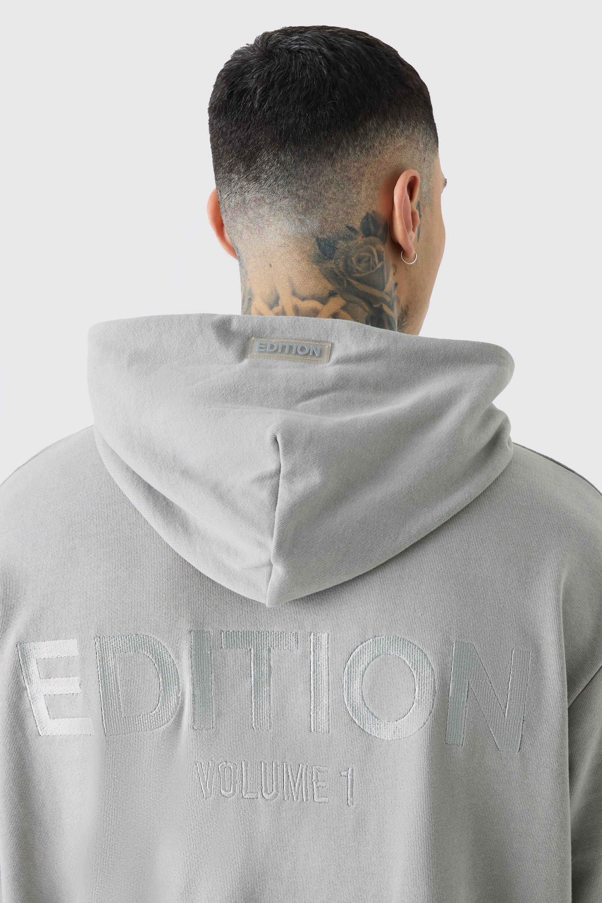 Short sleeve shop grey hoodie