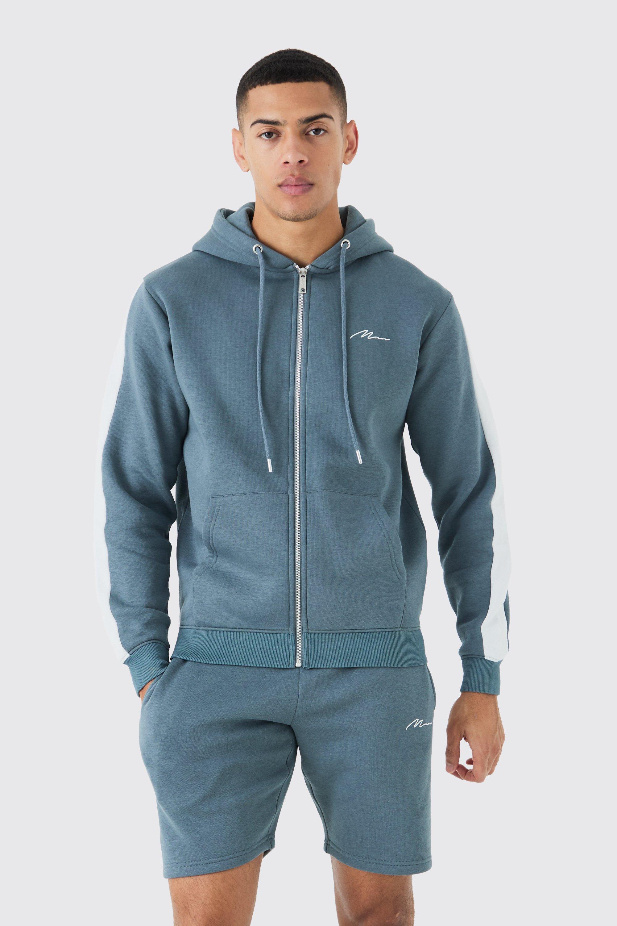Boohooman short tracksuit sale