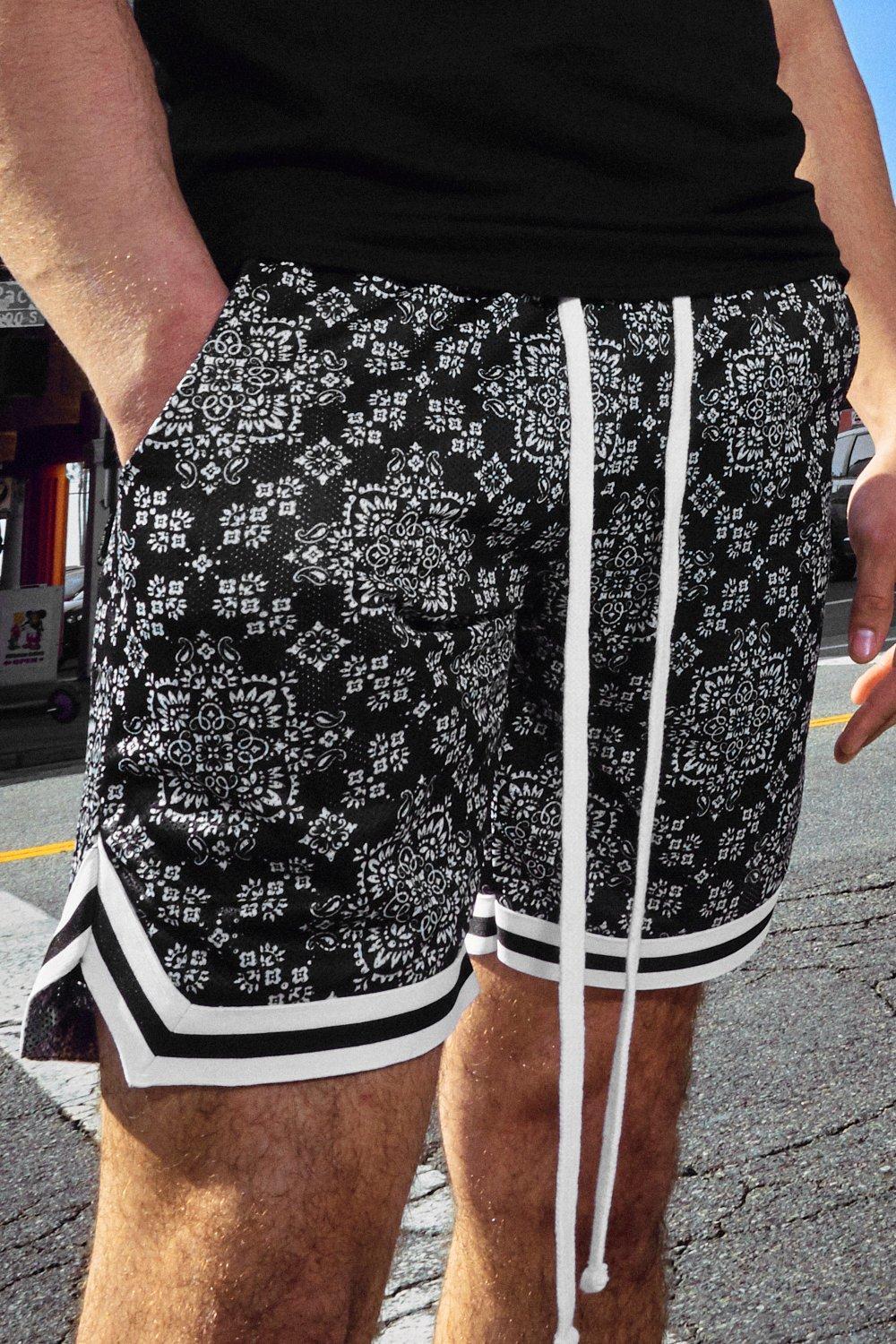 boohooman jogger shorts