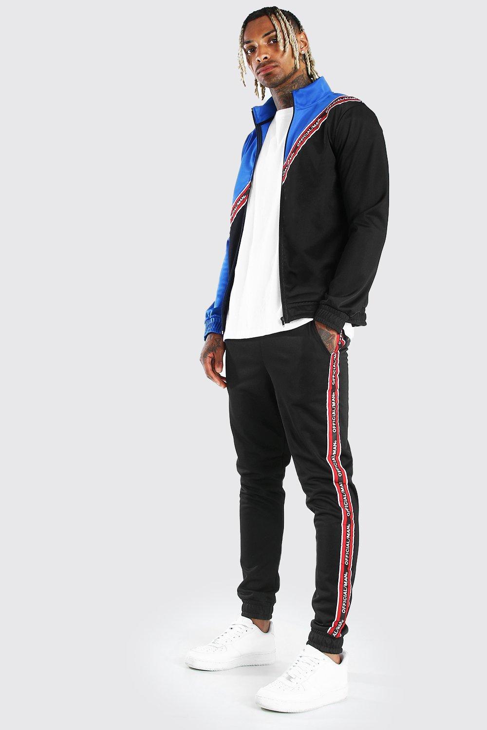 boohooman tracksuit bottoms