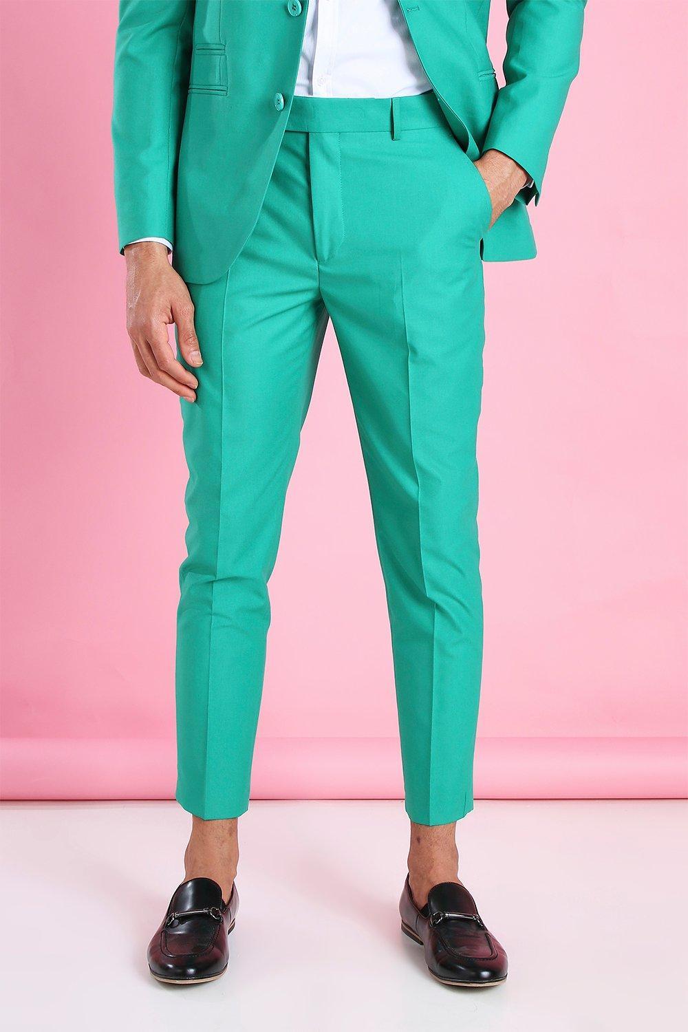 cropped trouser suit