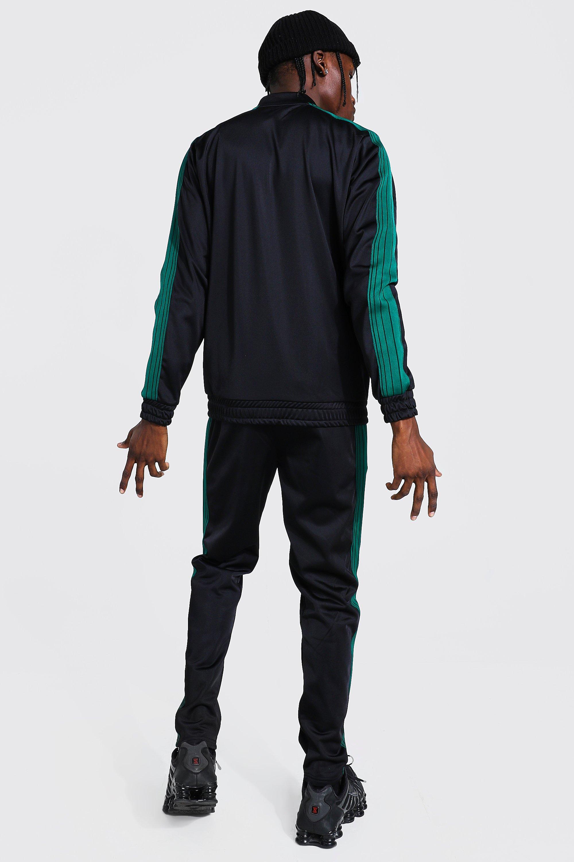 boohooman tricot joggers