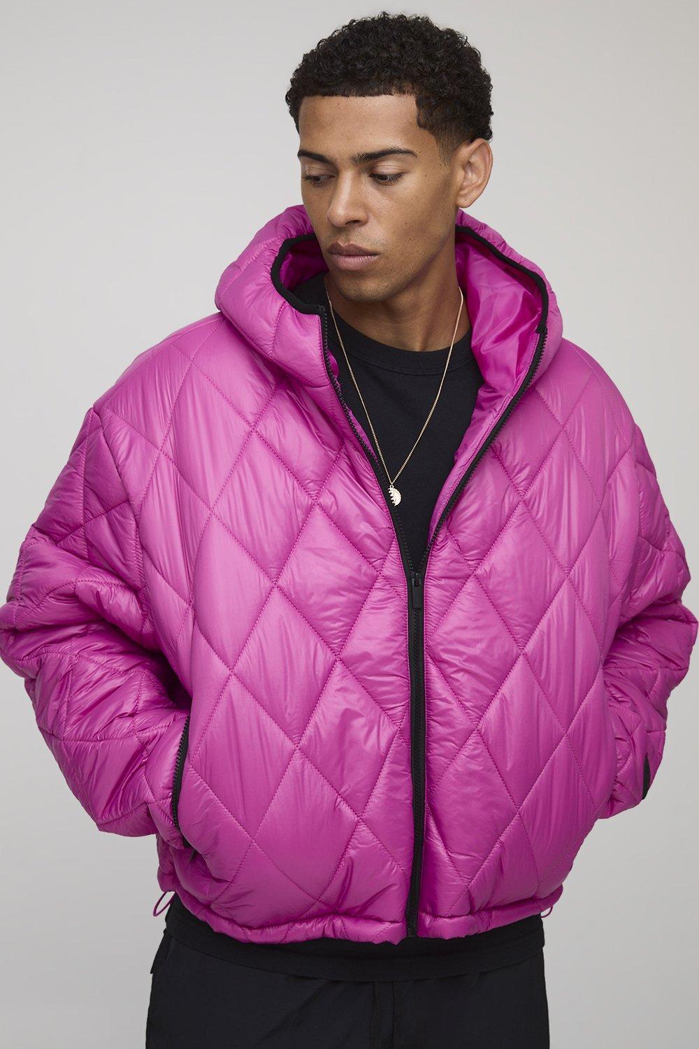 Down Jacket Pinke Dior Jacke Pink Jackets For Men Lyst