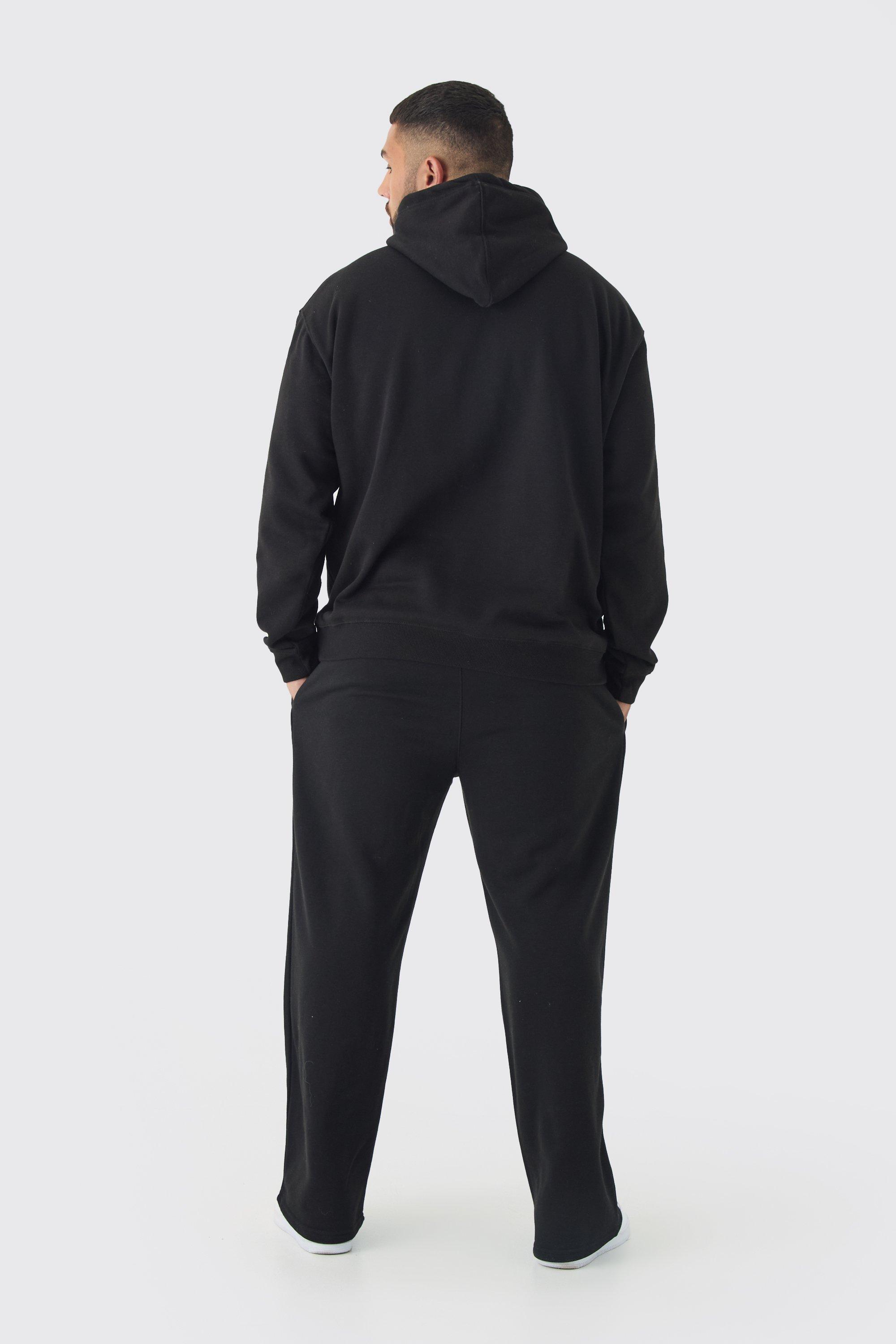 Black hoodie and sweatpants clearance