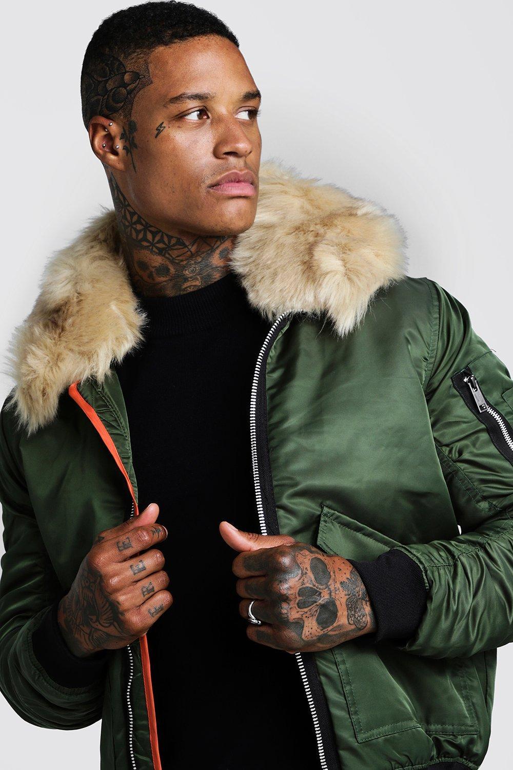 Ma1 Parka With Faux Fur Hood 2025