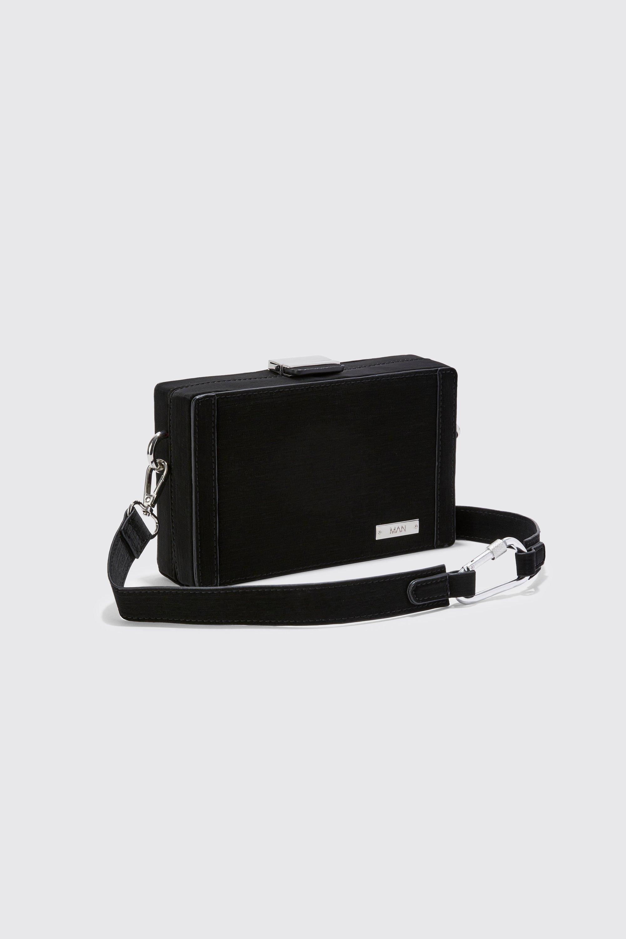Man Rigid Smart Cross Body Box Bag