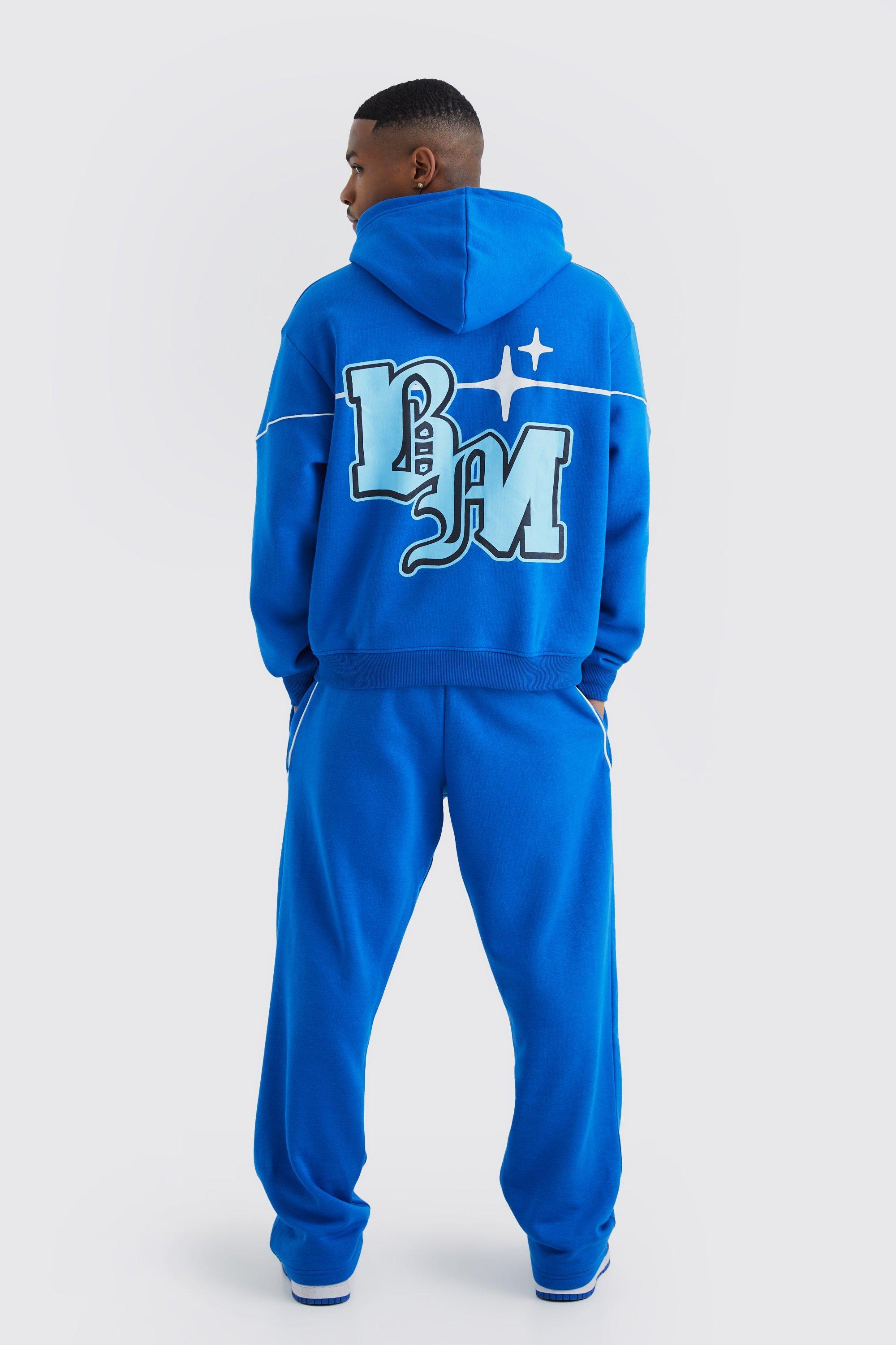 関税送料込 BOOHOO Oversized Boxy Blanket セットアップ Oversized Boxy Half Sleeve Sweatshirt Tracksuit | boohoo