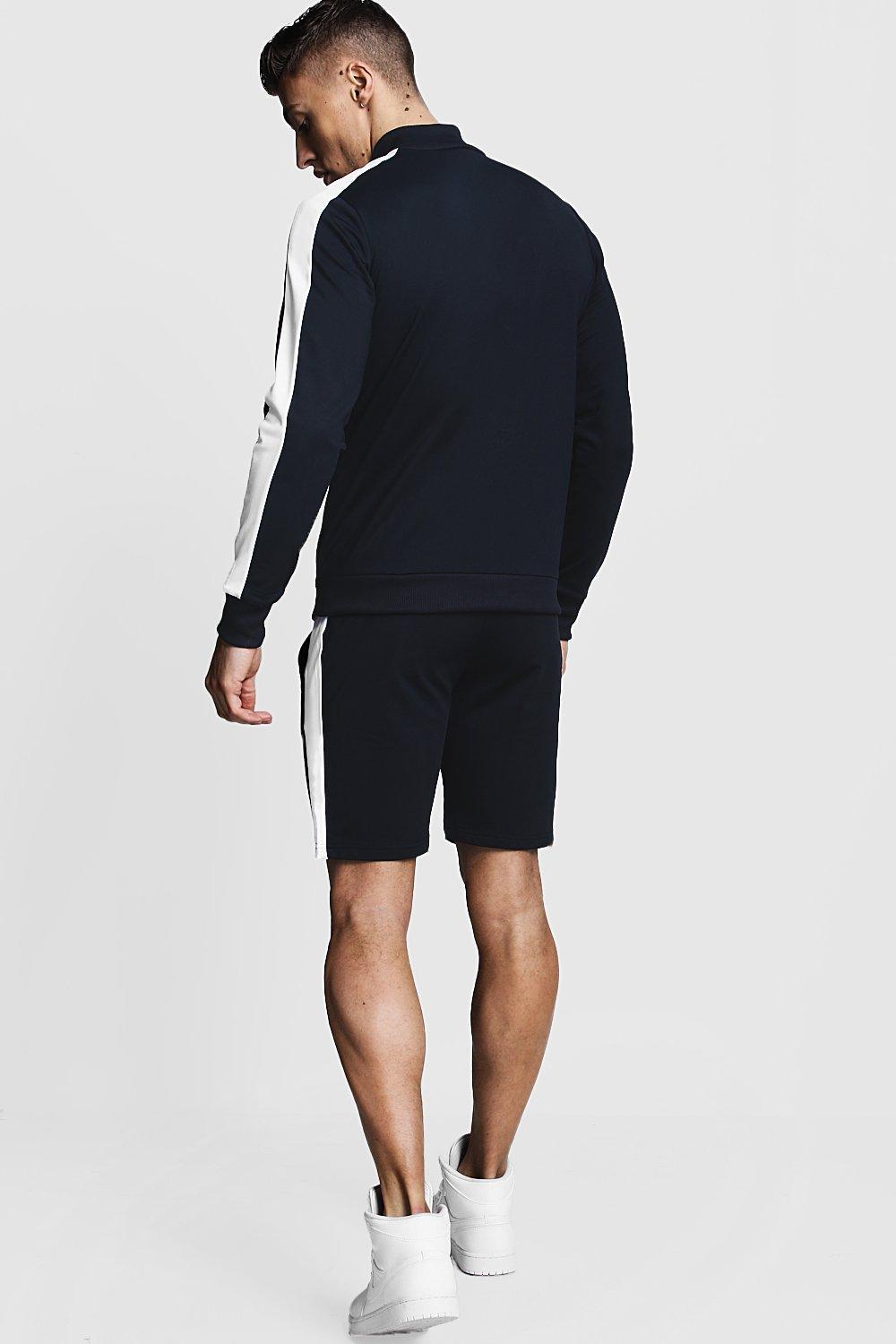 boohooman tricot joggers