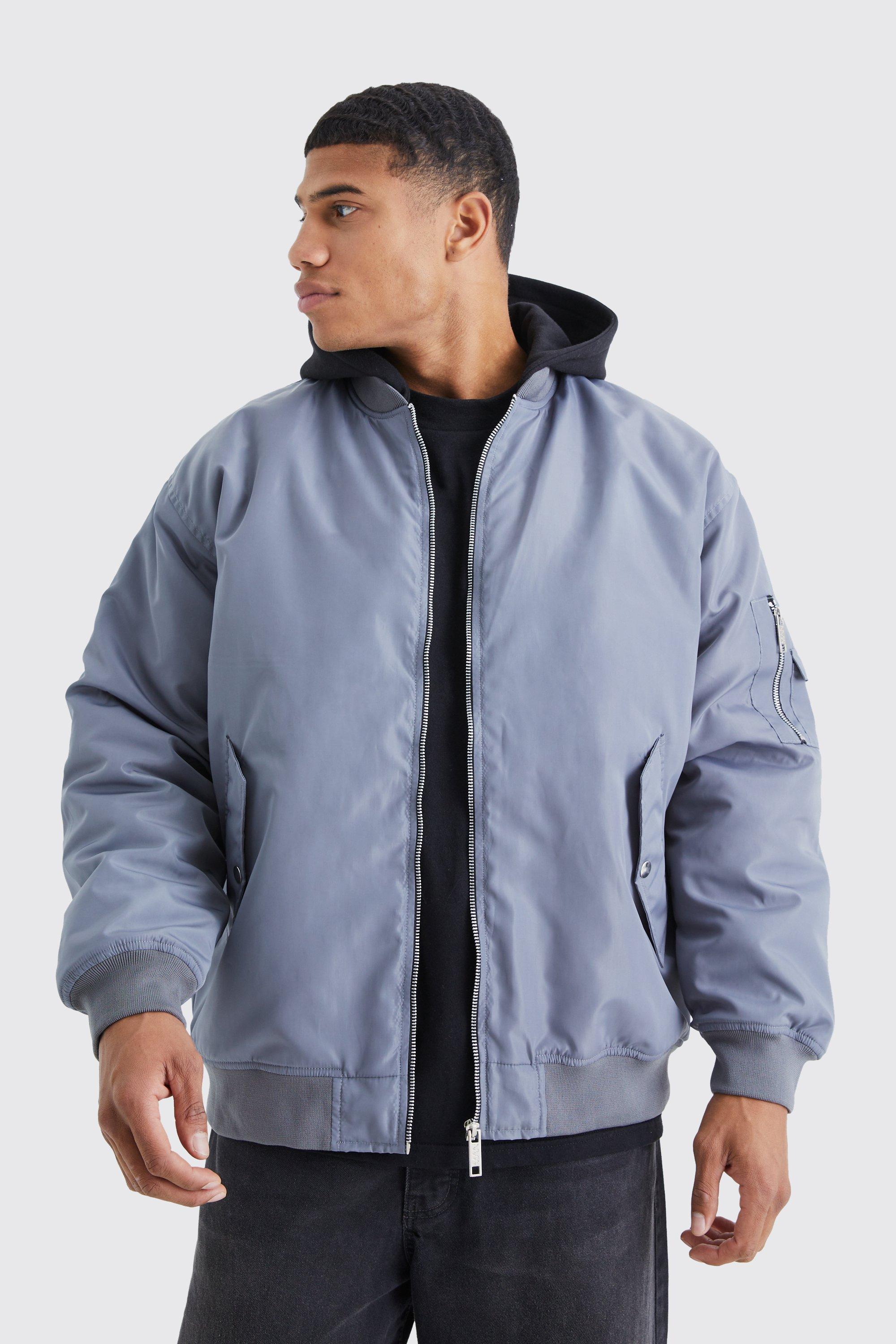 Boohooman bomber hot sale