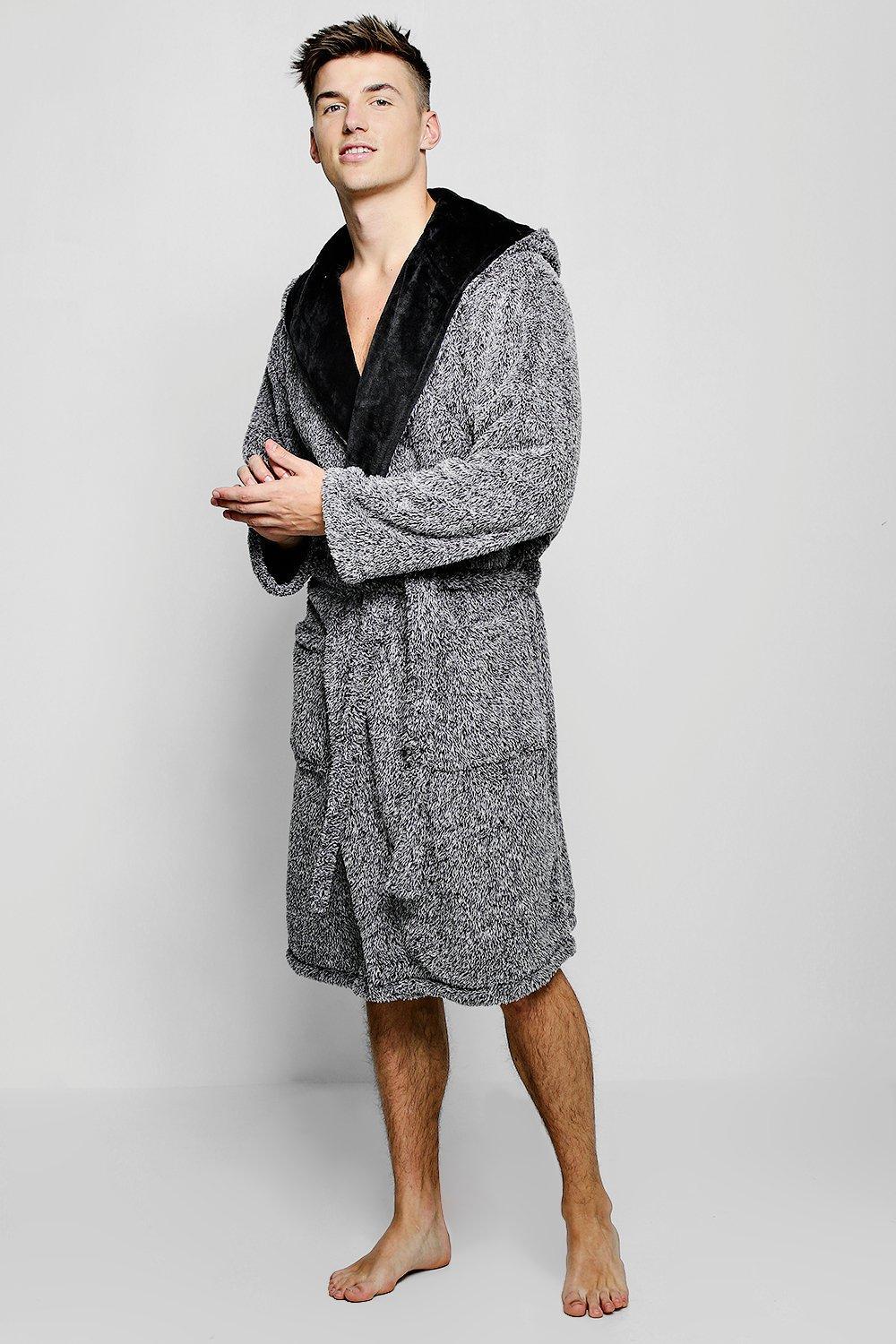 boohoo mens dressing gown