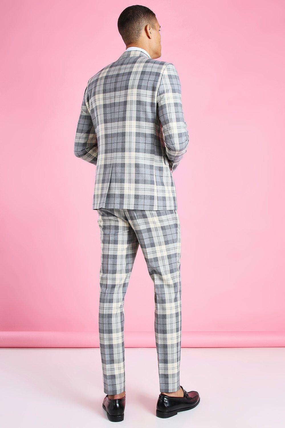 skinny flannel pants