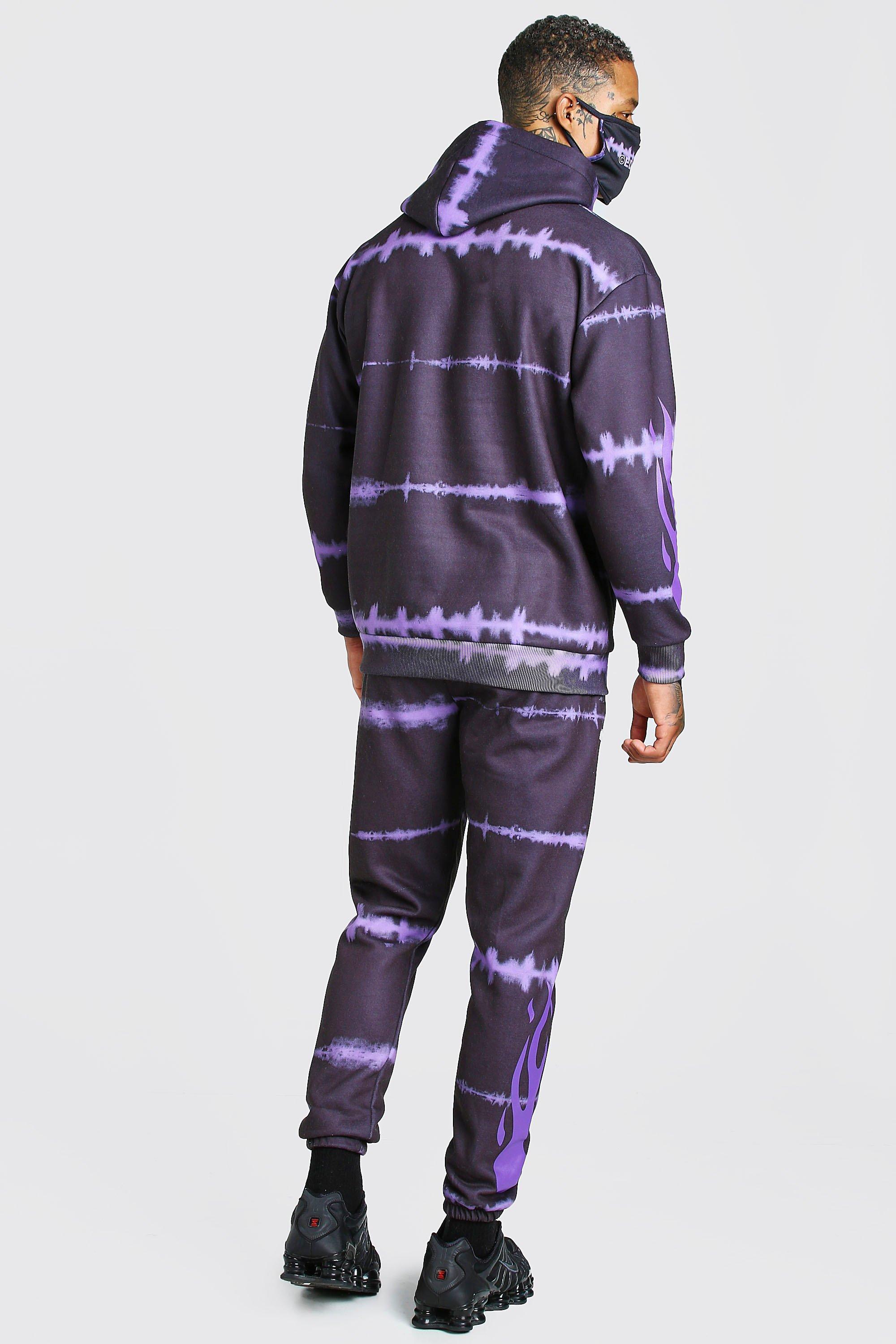 tie and dye tracksuit