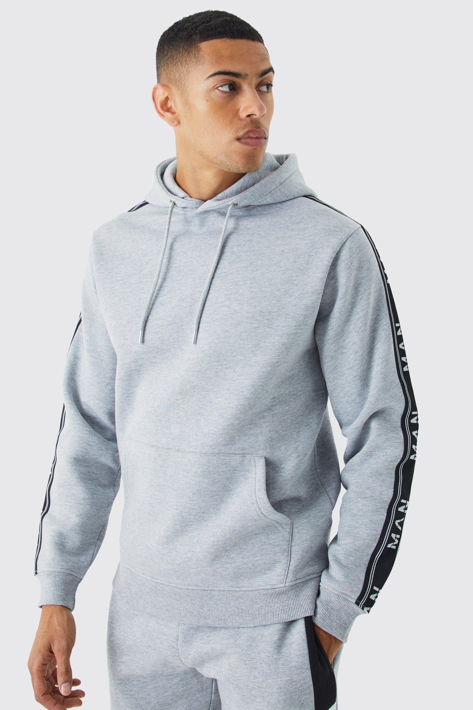 Slim fit shop white hoodie