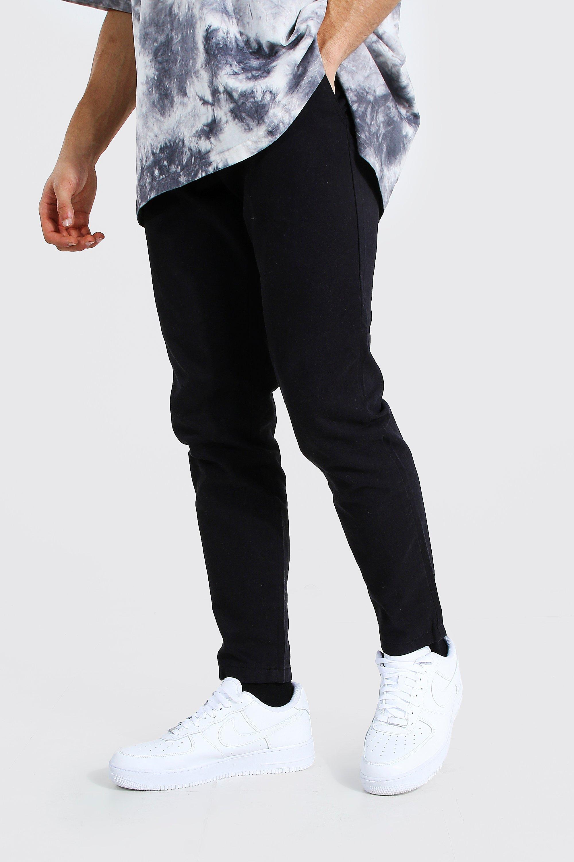 BoohooMAN Denim Slim Fit Chino Trouser 