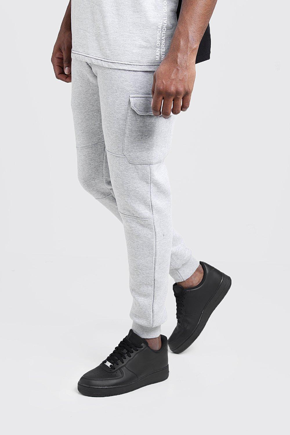 skinny fit cargo joggers