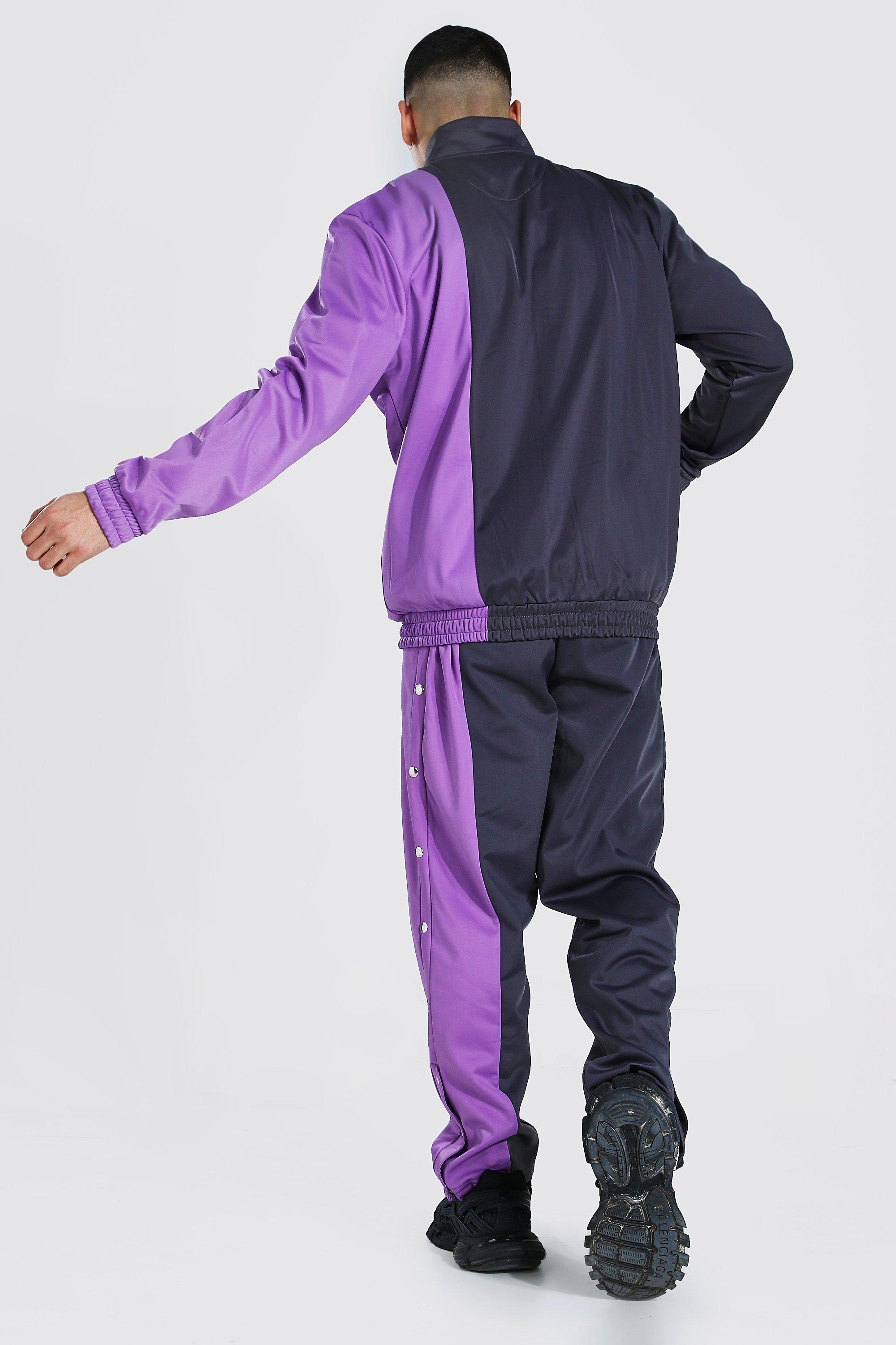 tracksuit bottoms with poppers