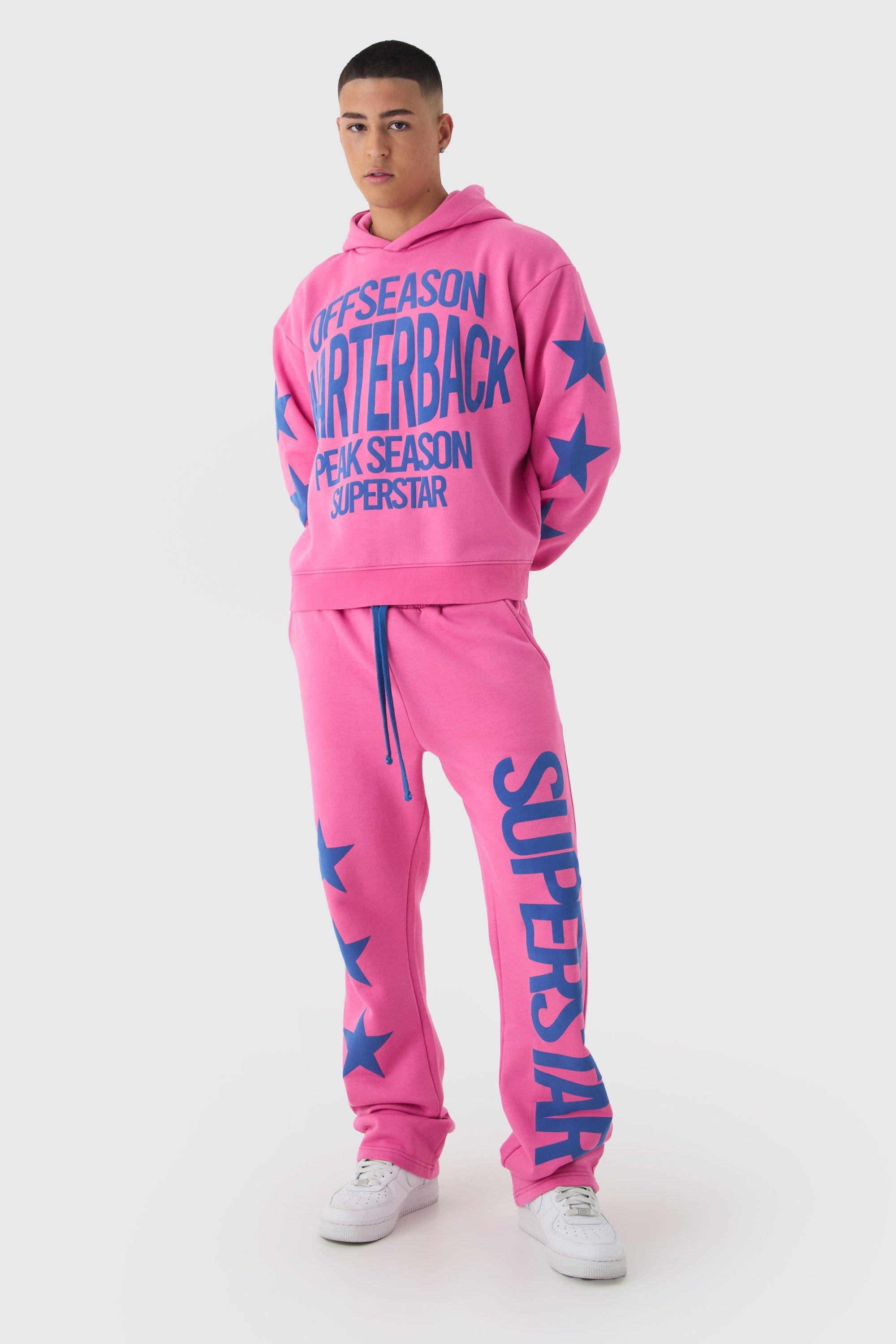 Pink Tracksuits and sweat suits for Men Lyst