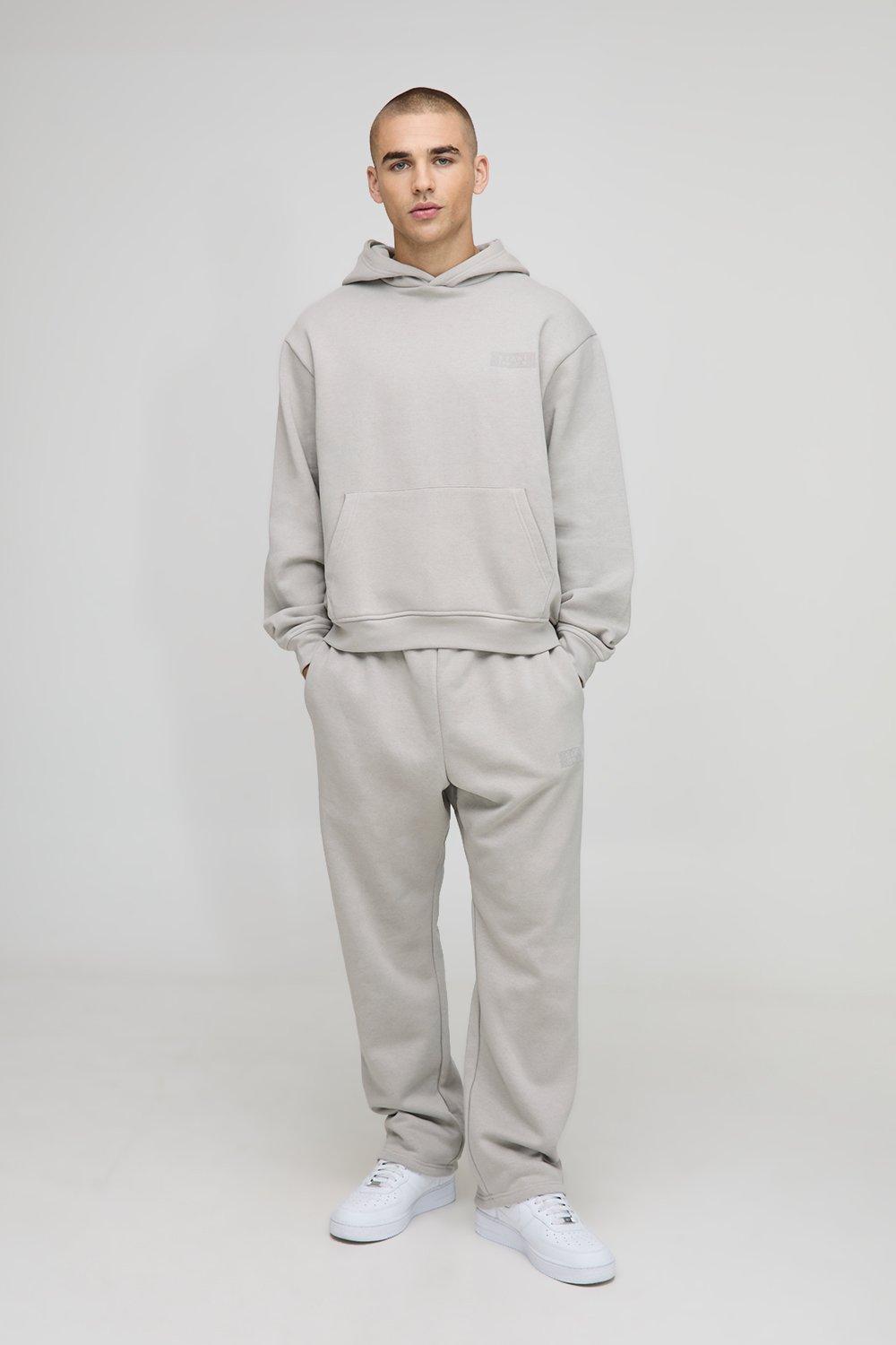 Oversized Drop Crotch Sweats Grey Drop Crotch Joggers With