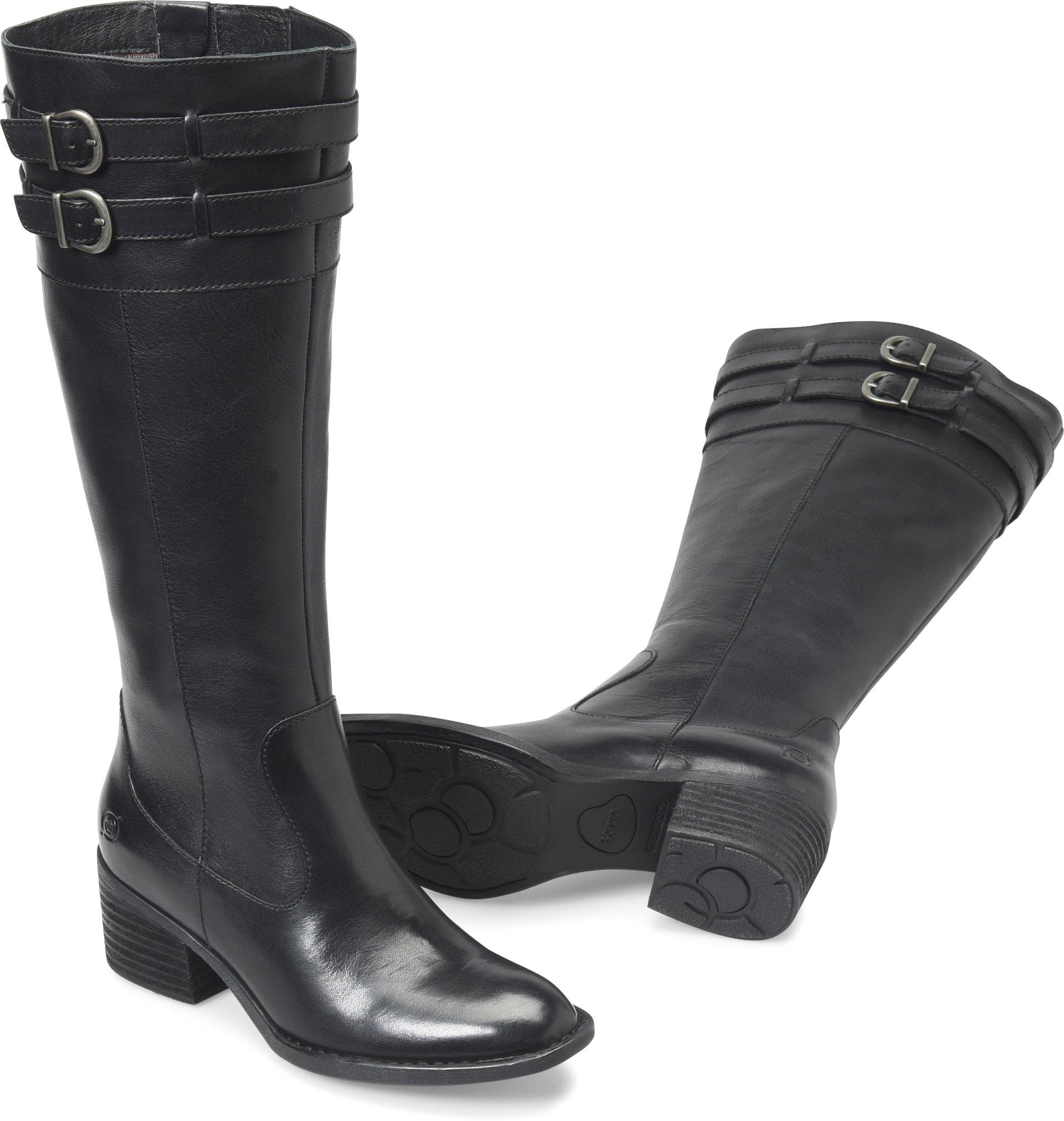 born tay block heel boot