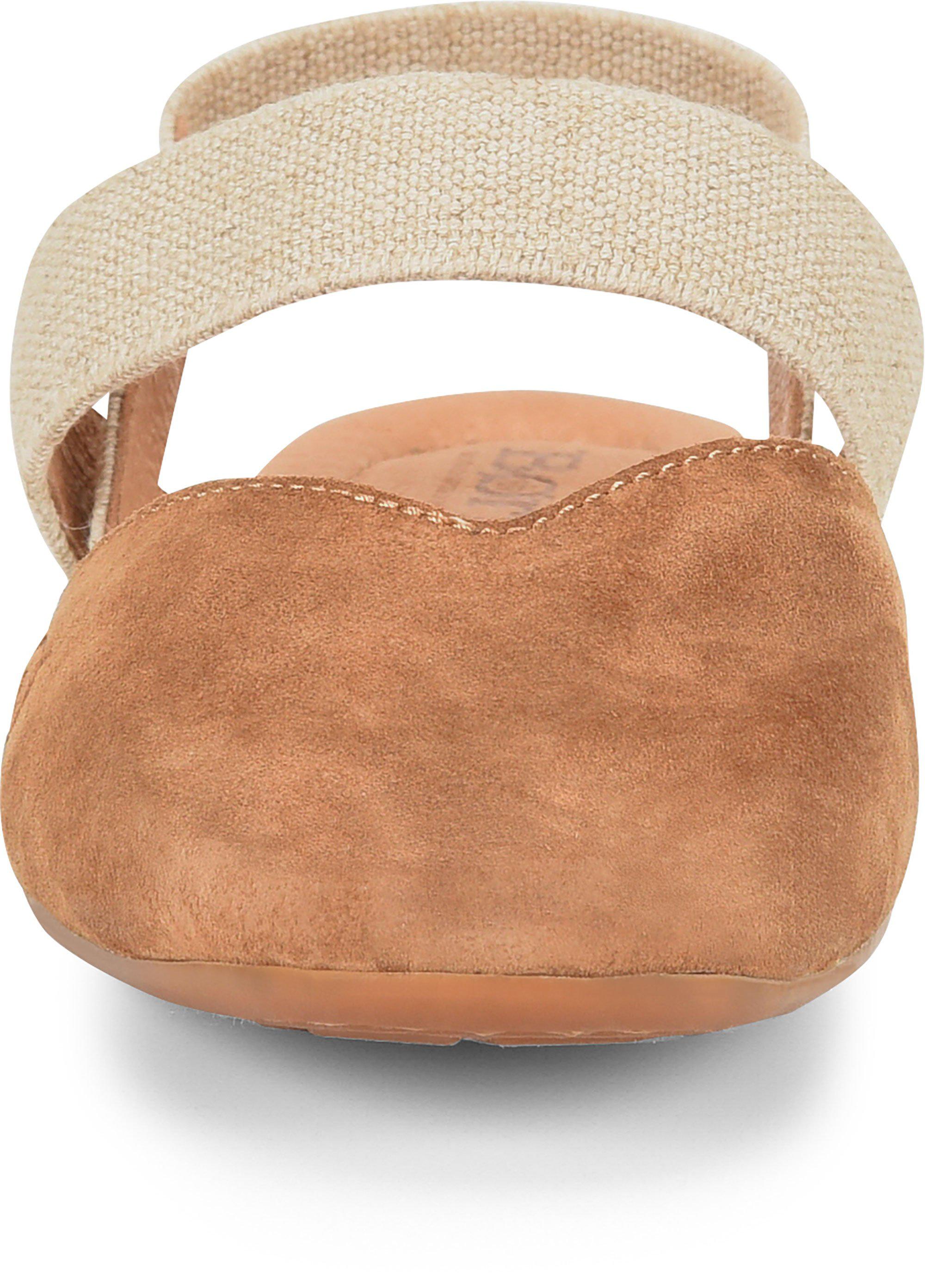 born chulu leather sling flats