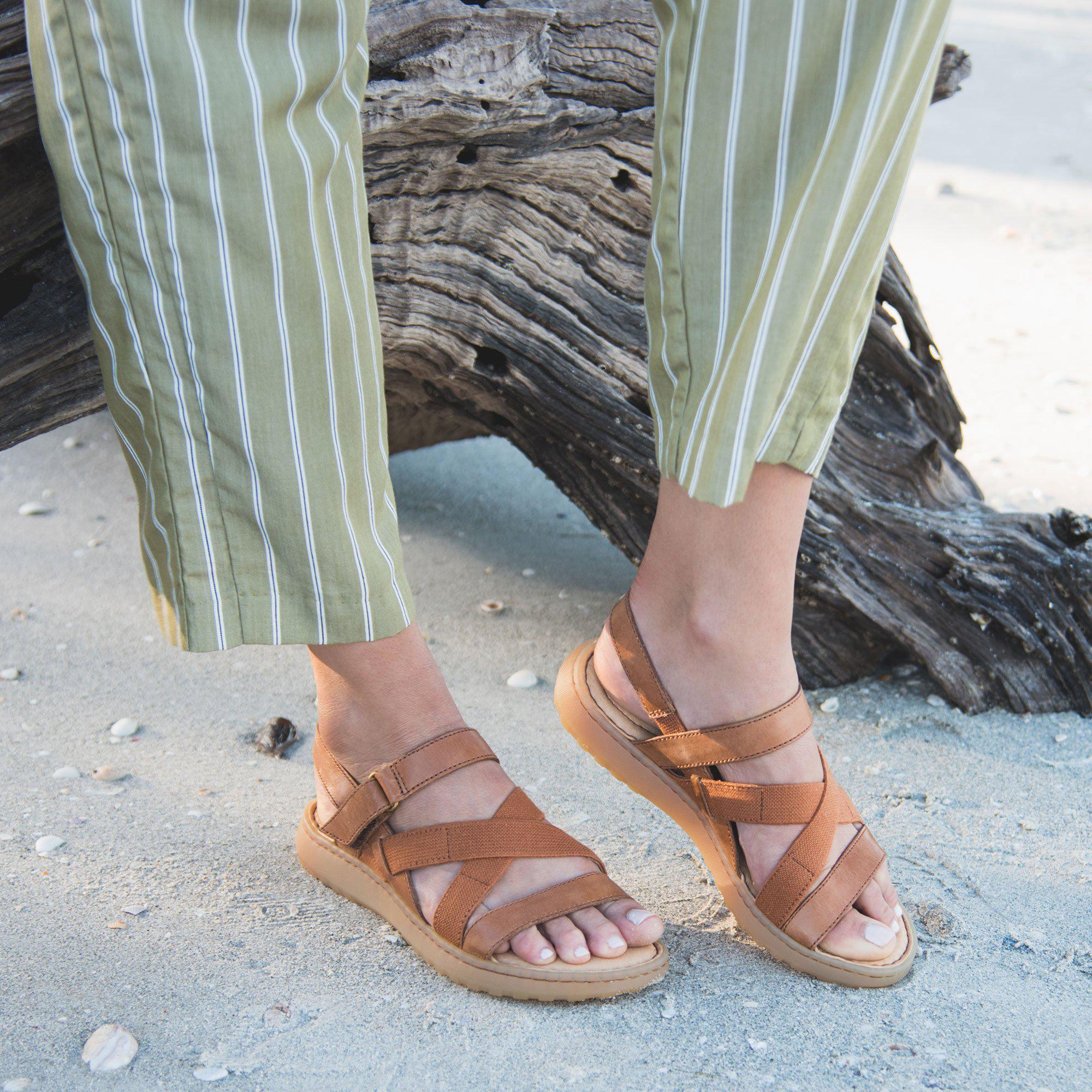 born manta sandals