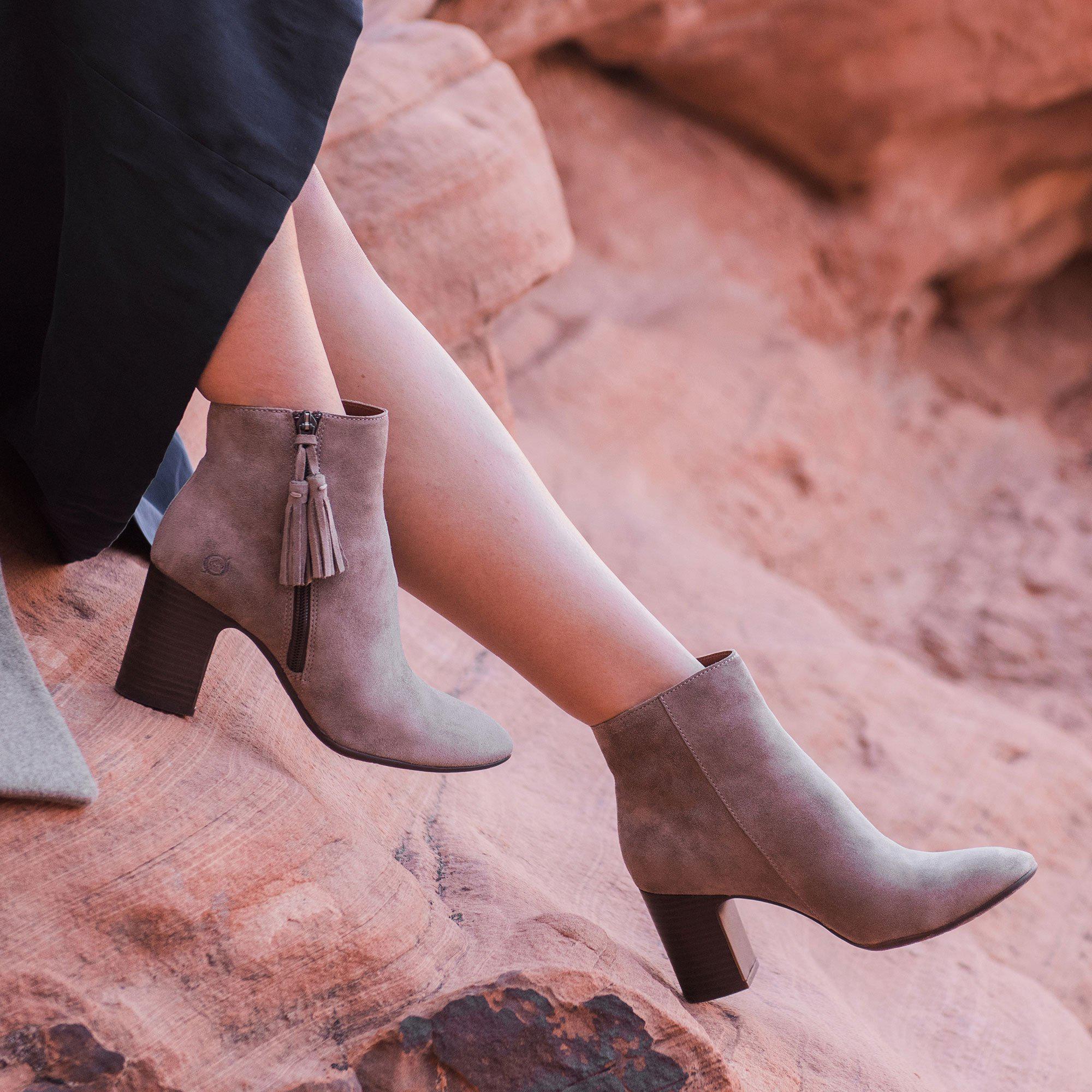 michie block heel bootie