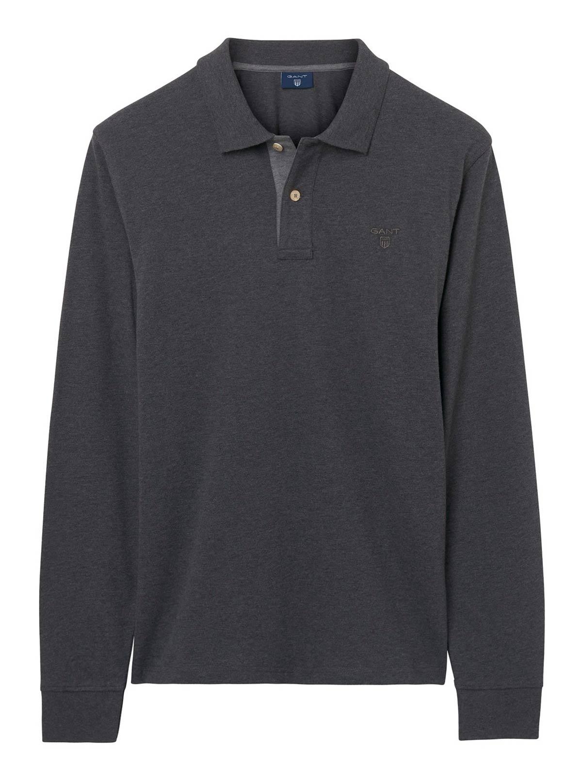 gant contrast collar