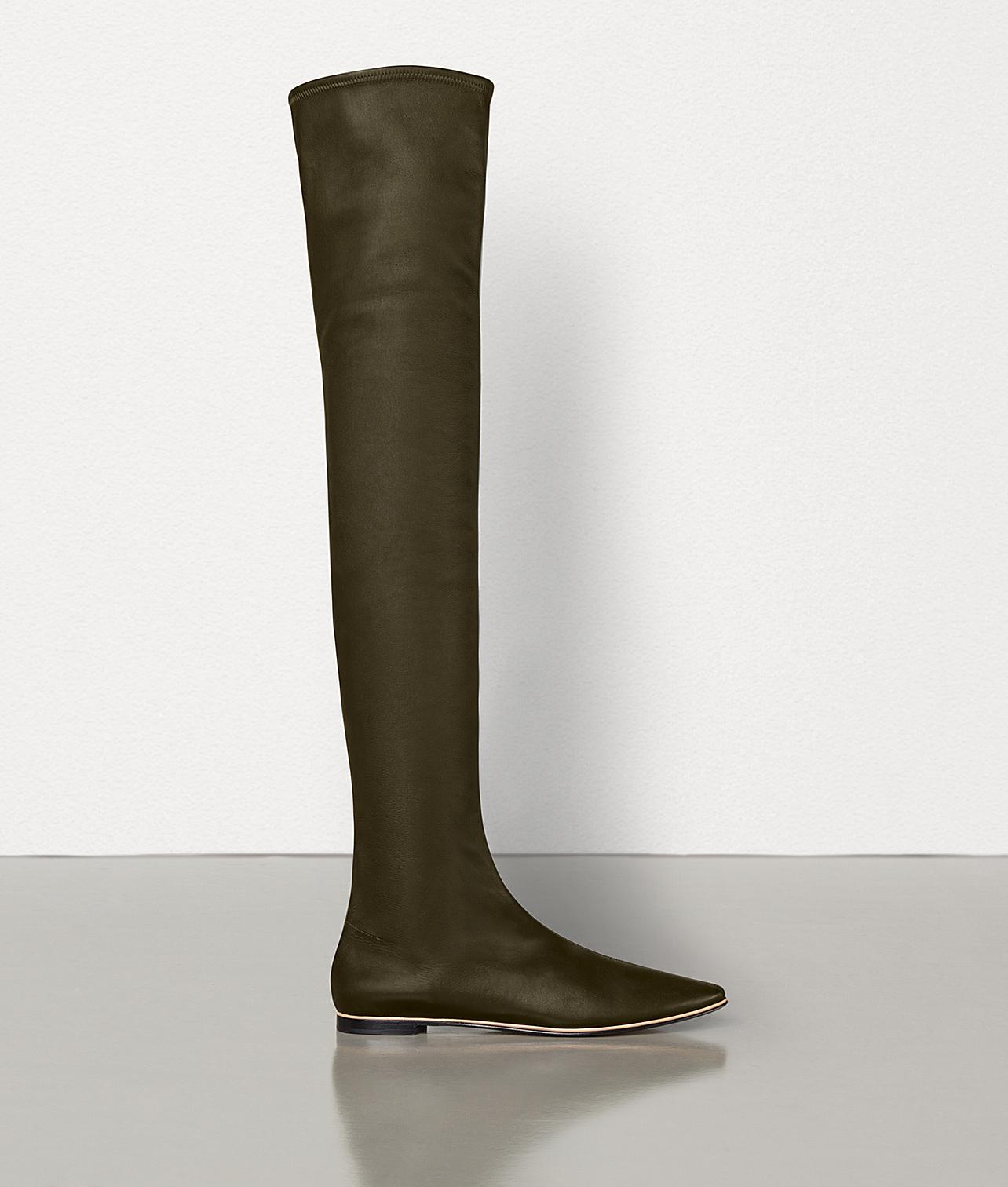 bottega boots green bottom
